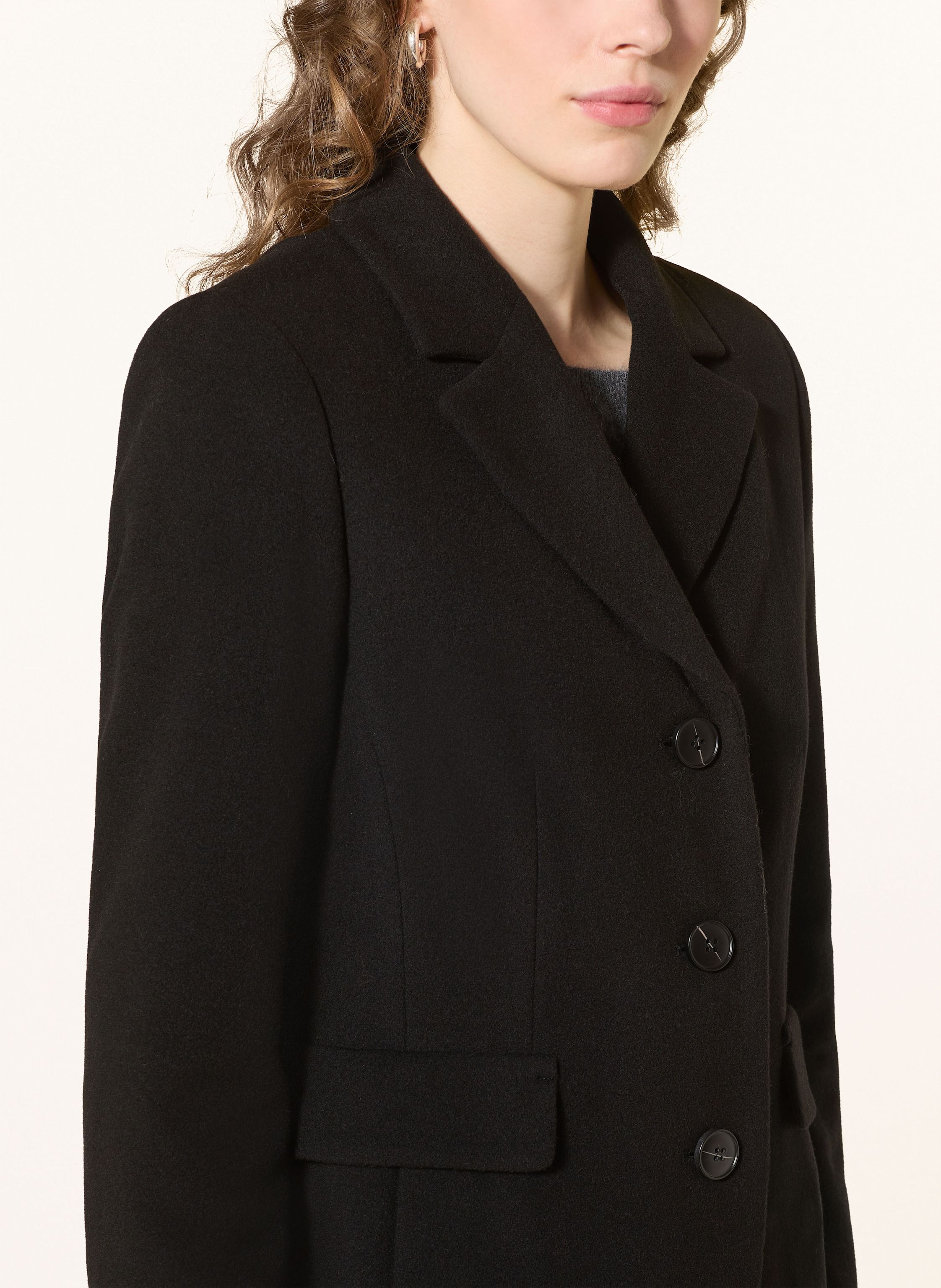 Thumbnail - Fuchs Schmitt Wollmantel schwarz