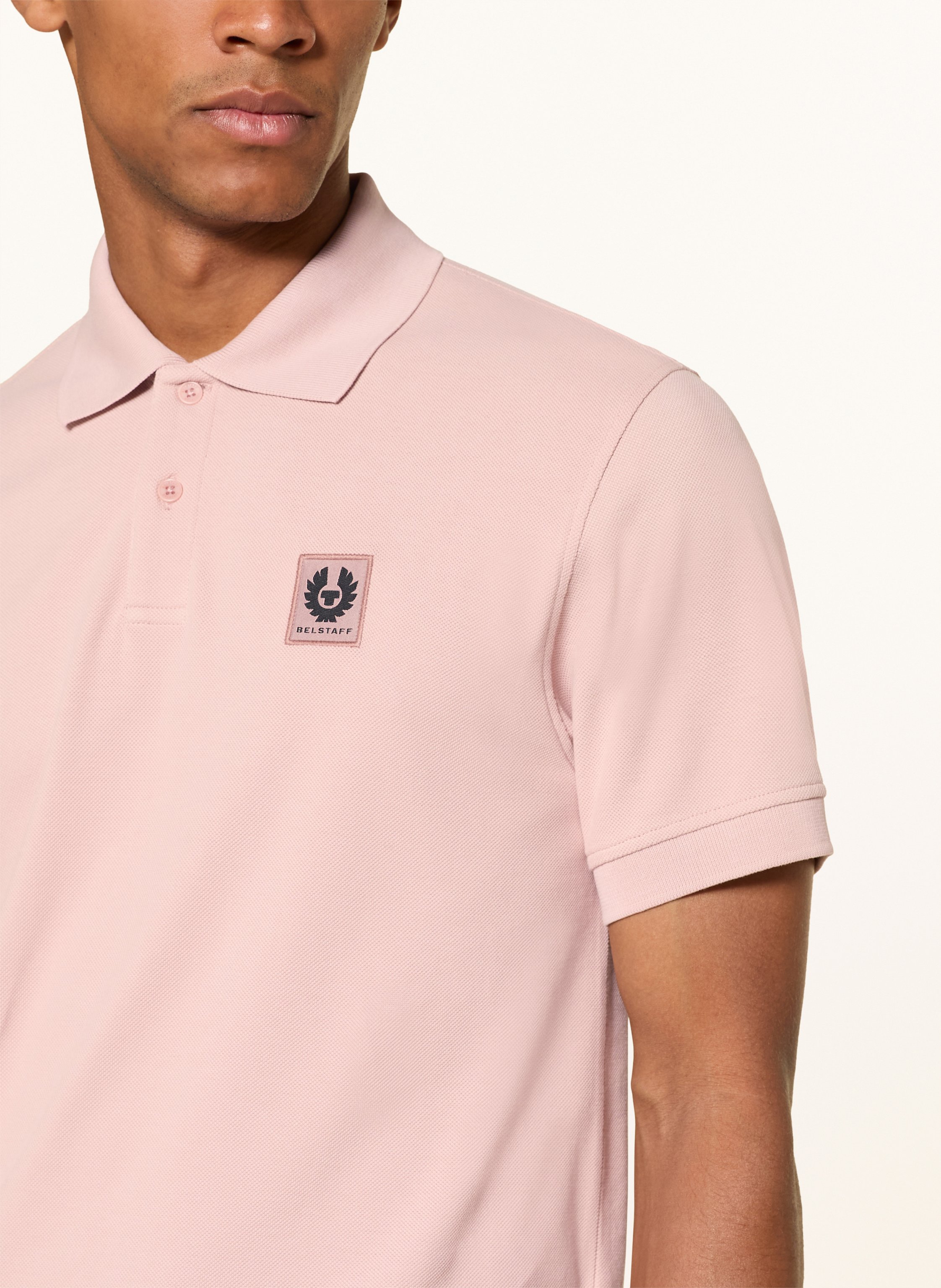 Thumbnail - Belstaff Piqué-Poloshirt rosa