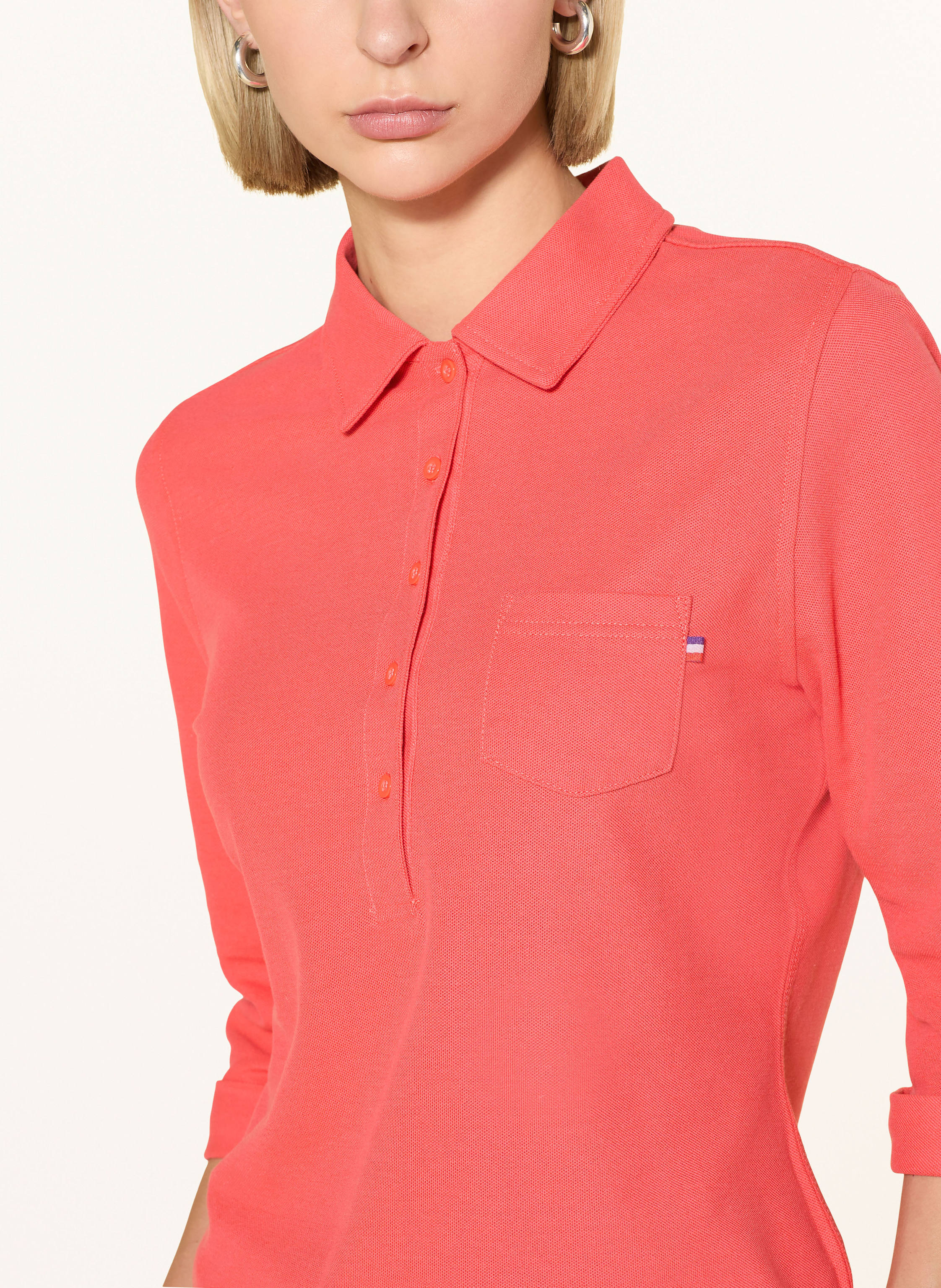 Thumbnail - Joy Sportswear Piqué-Poloshirt Gisele Mit 3/4-Arm rot