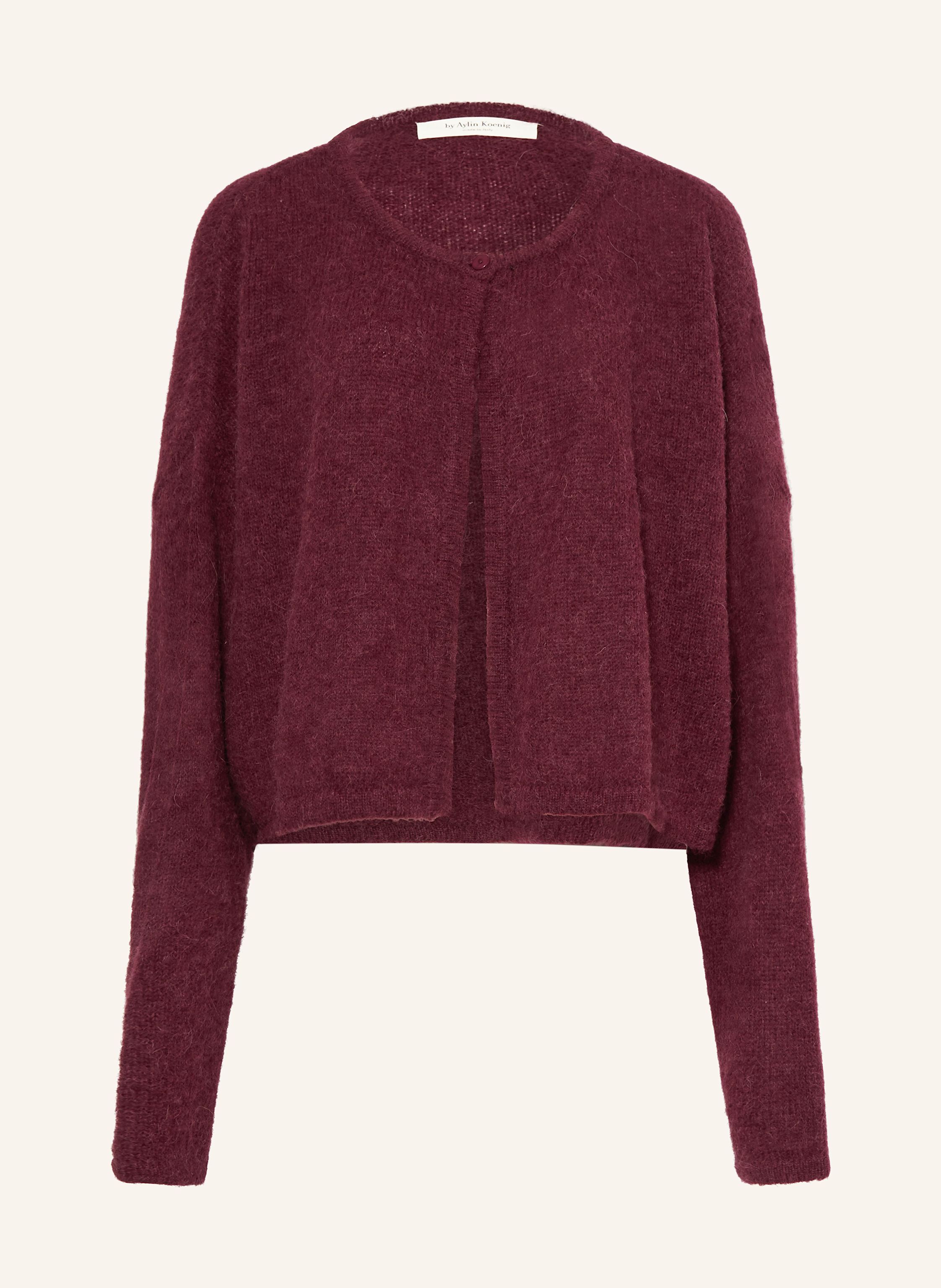 By Aylin Koenig Strickjacke Marlie Aus Alpaka rot