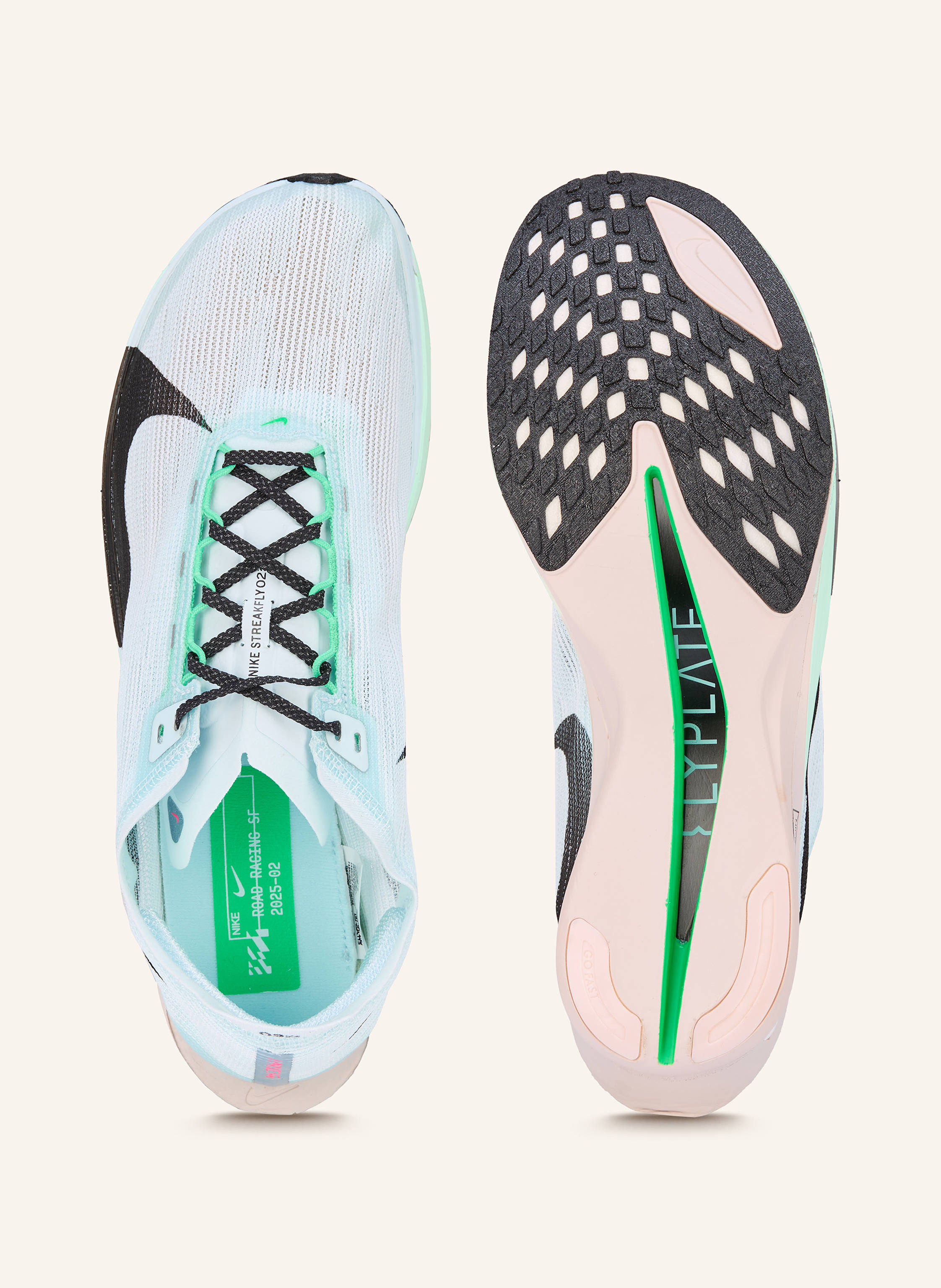 Thumbnail - Nike Laufschuhe Zoomx Streakfly 2 blau