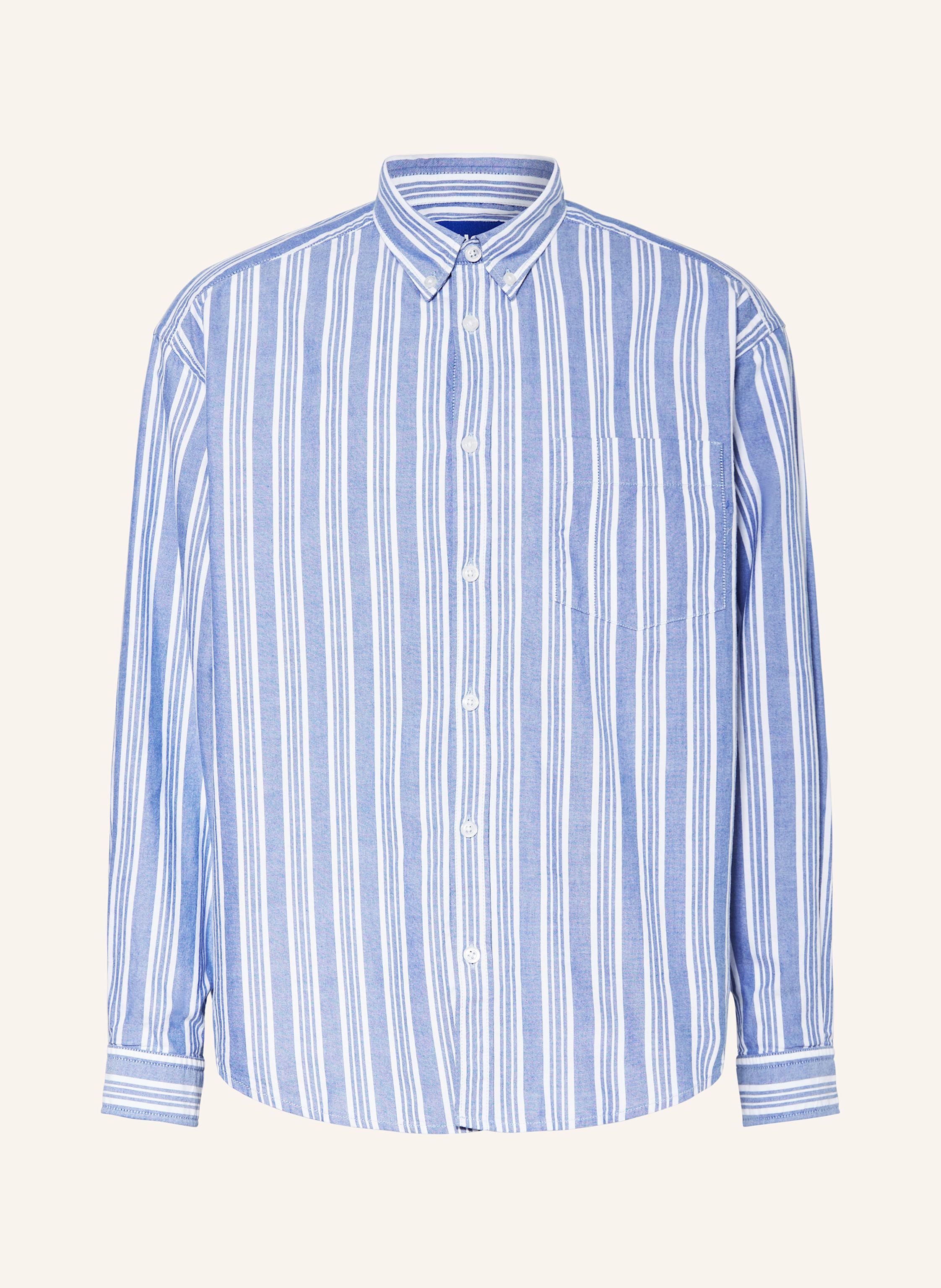 Hugo Hugo Hemd Ebill Comfort Fit blau in HELLBLAU / WEISS