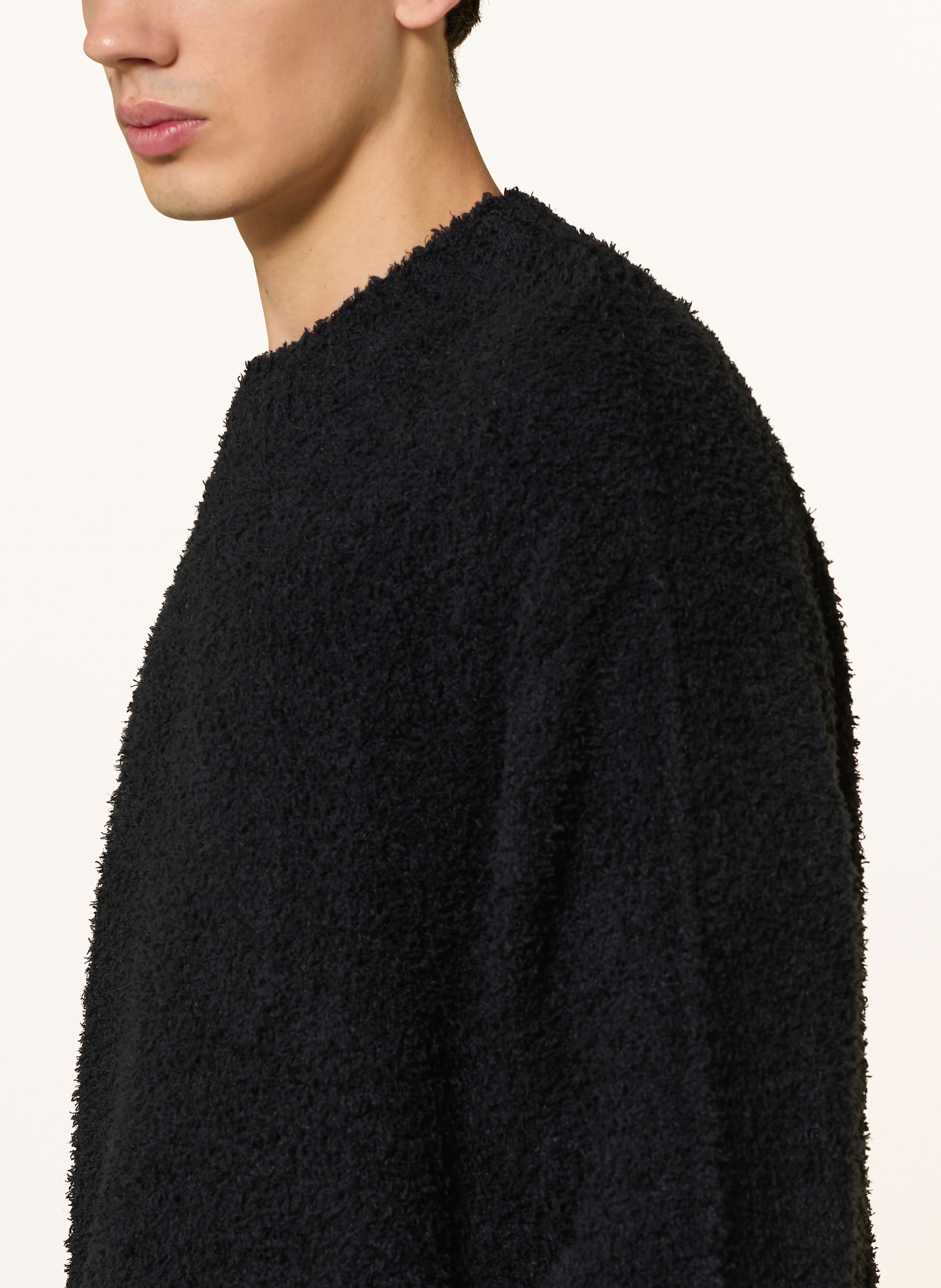 Thumbnail - Hugo Blue Pullover Sanou schwarz