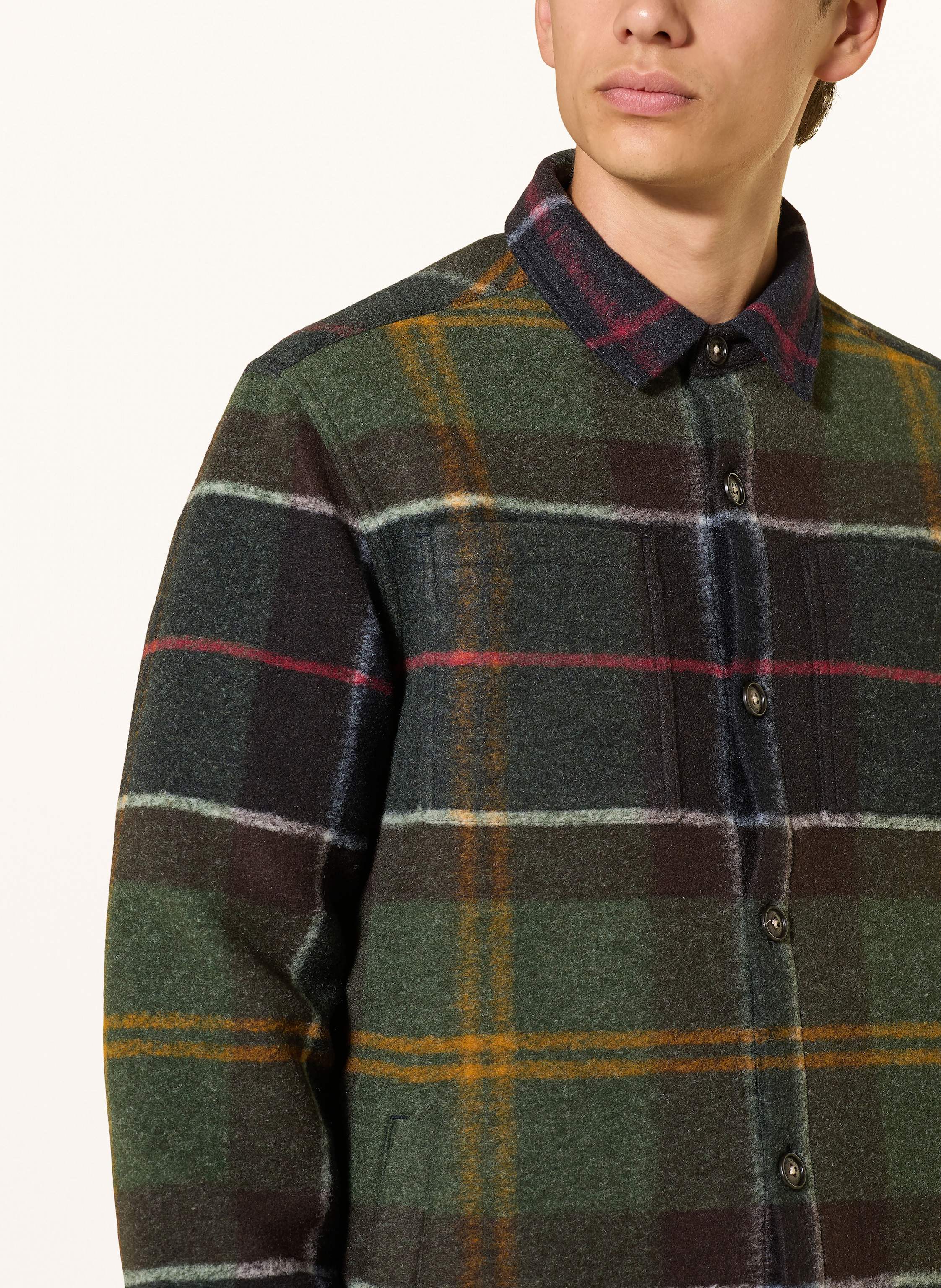 Thumbnail - Barbour Flanell-Overshirt Chapter gruen
