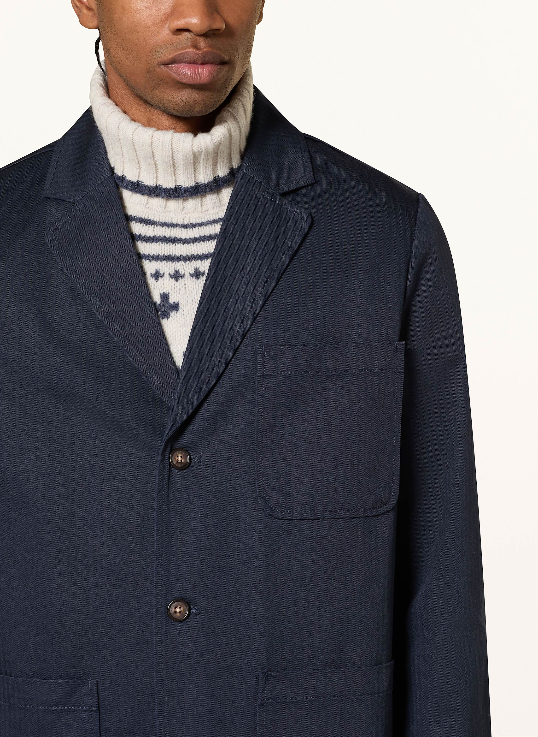 Thumbnail - Barbour Anzugsakko Heringbone Regular Fit blau