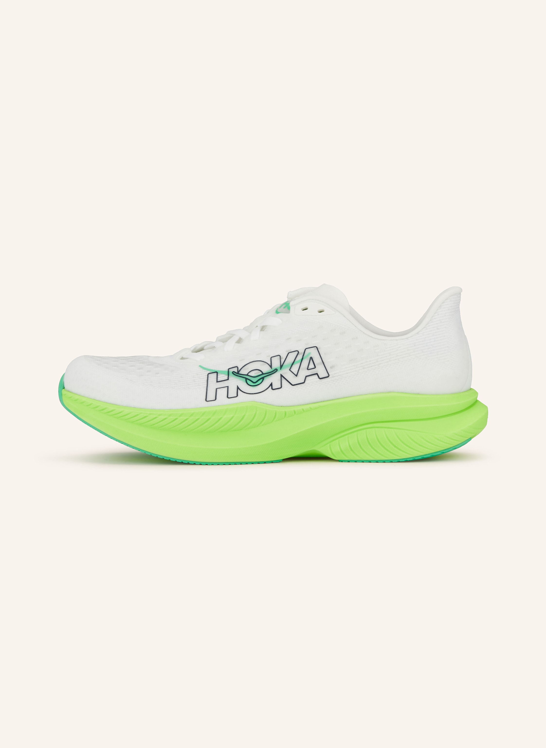 Thumbnail - Hoka Laufschuhe Mach 6 weiss
