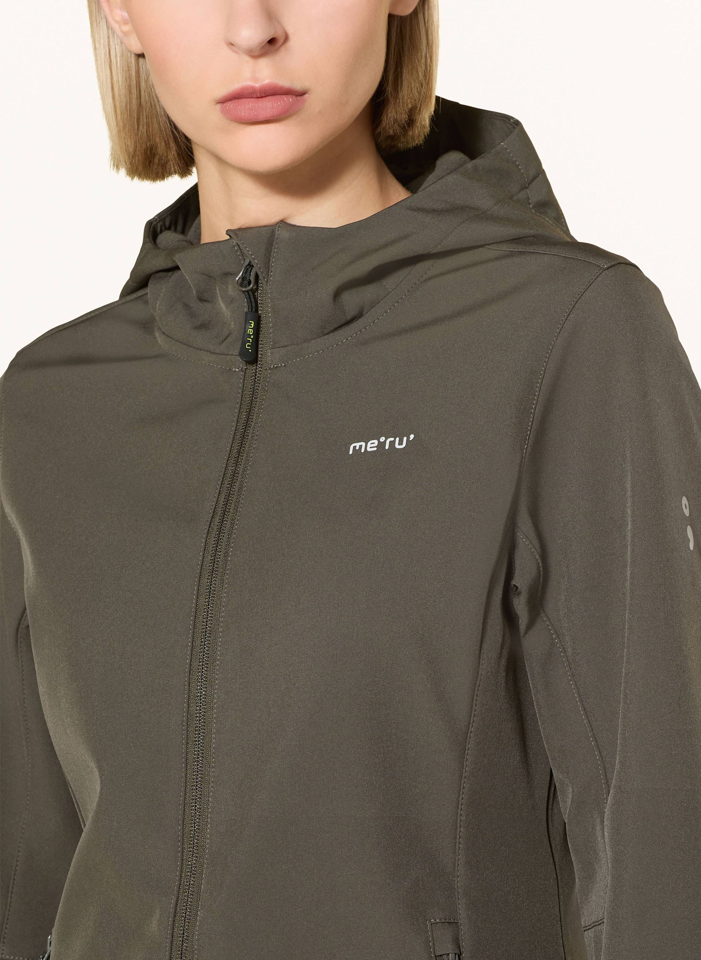 Thumbnail - Me°Ru' Softshell-Mantel Toulouse schwarz