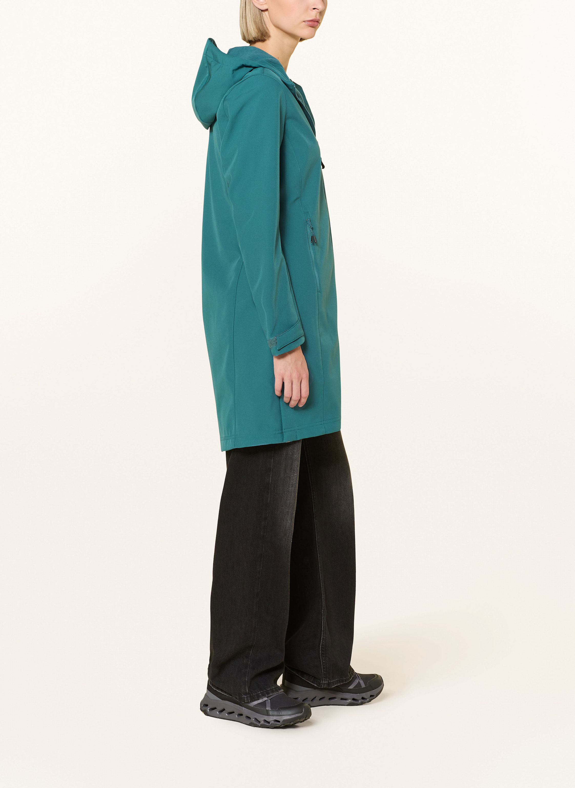 Thumbnail - Me°Ru' Softshell-Mantel Toulouse gruen