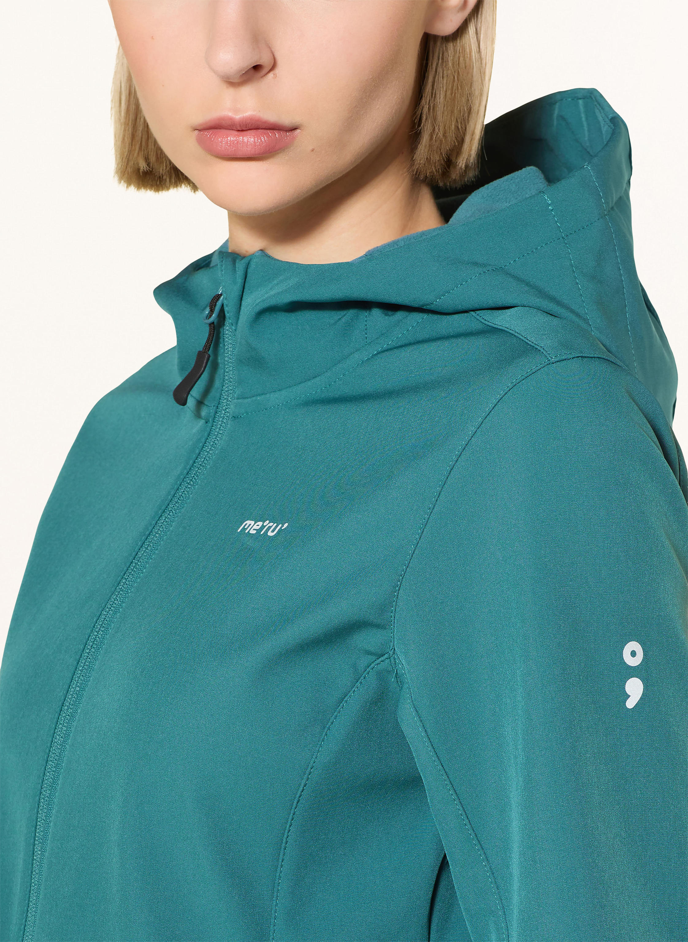 Thumbnail - Me°Ru' Softshell-Mantel Toulouse gruen