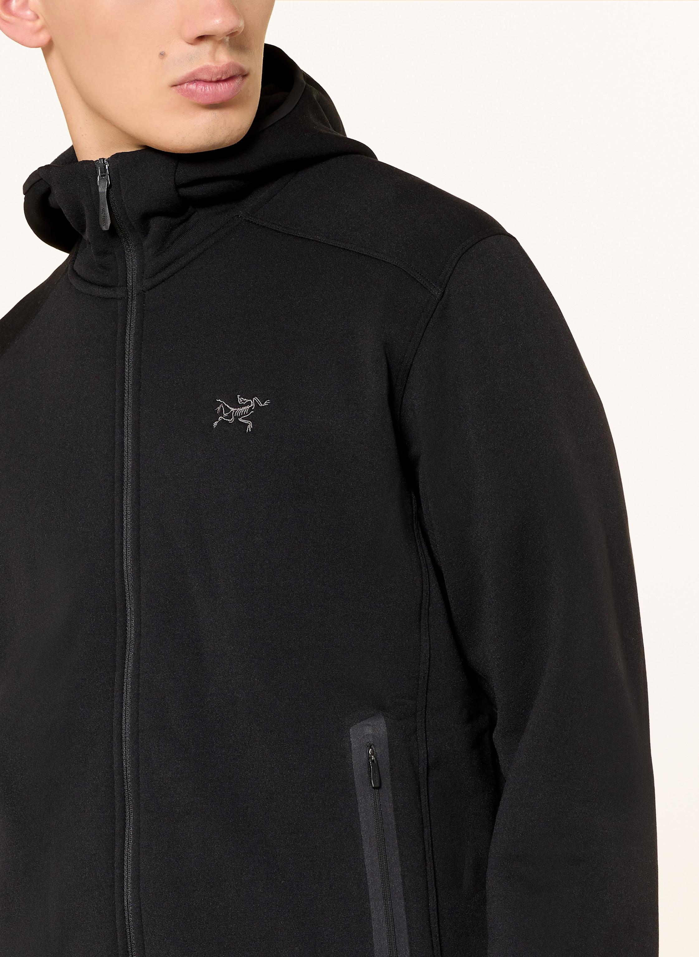 Thumbnail - Arc'teryx Midlayer-Jacke Kyanite schwarz