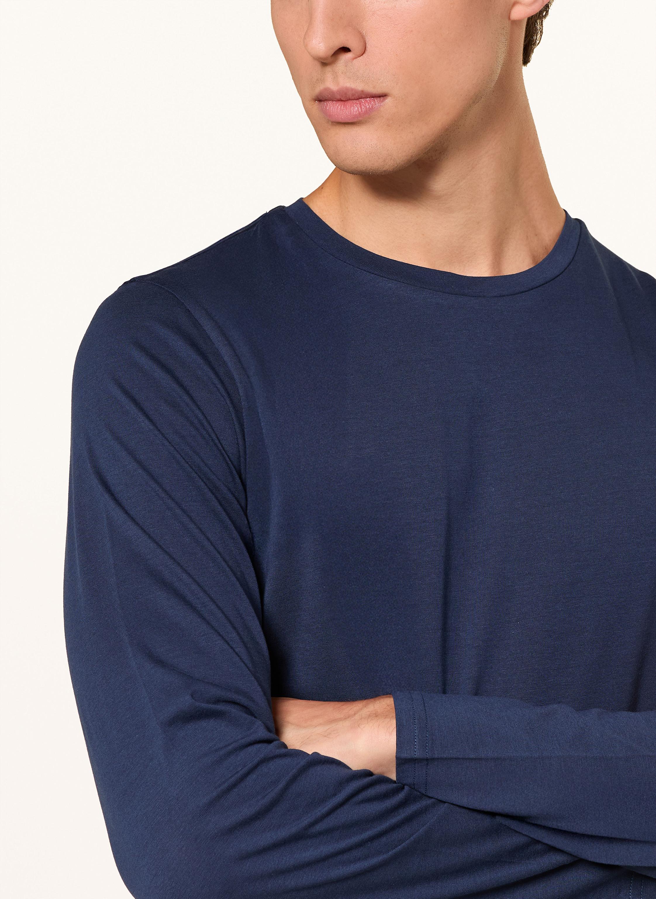 Thumbnail - Schiesser Schlafanzug Casual Essentials blau