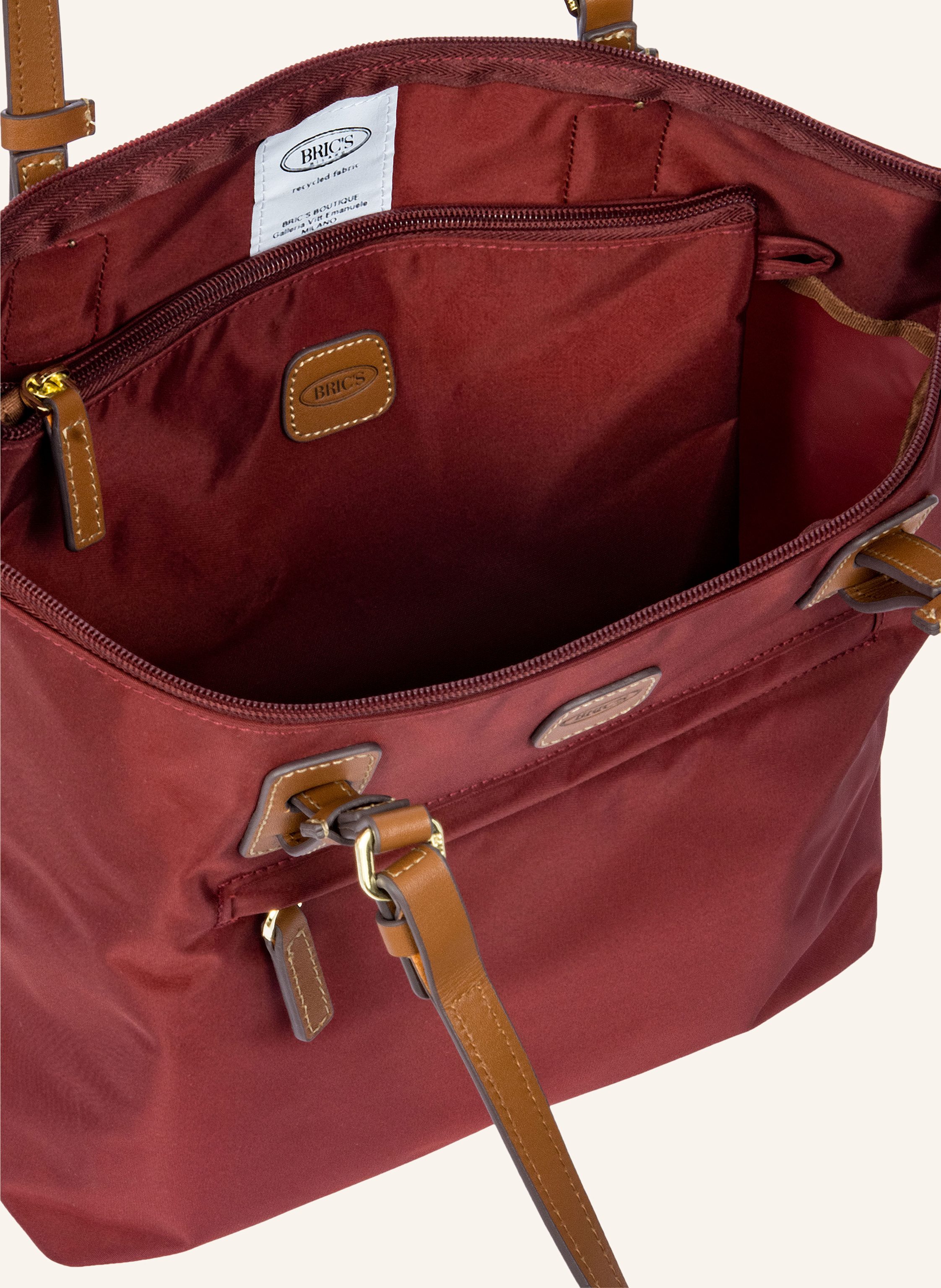 Thumbnail - Bric's Schultertasche Mit Pouch rot