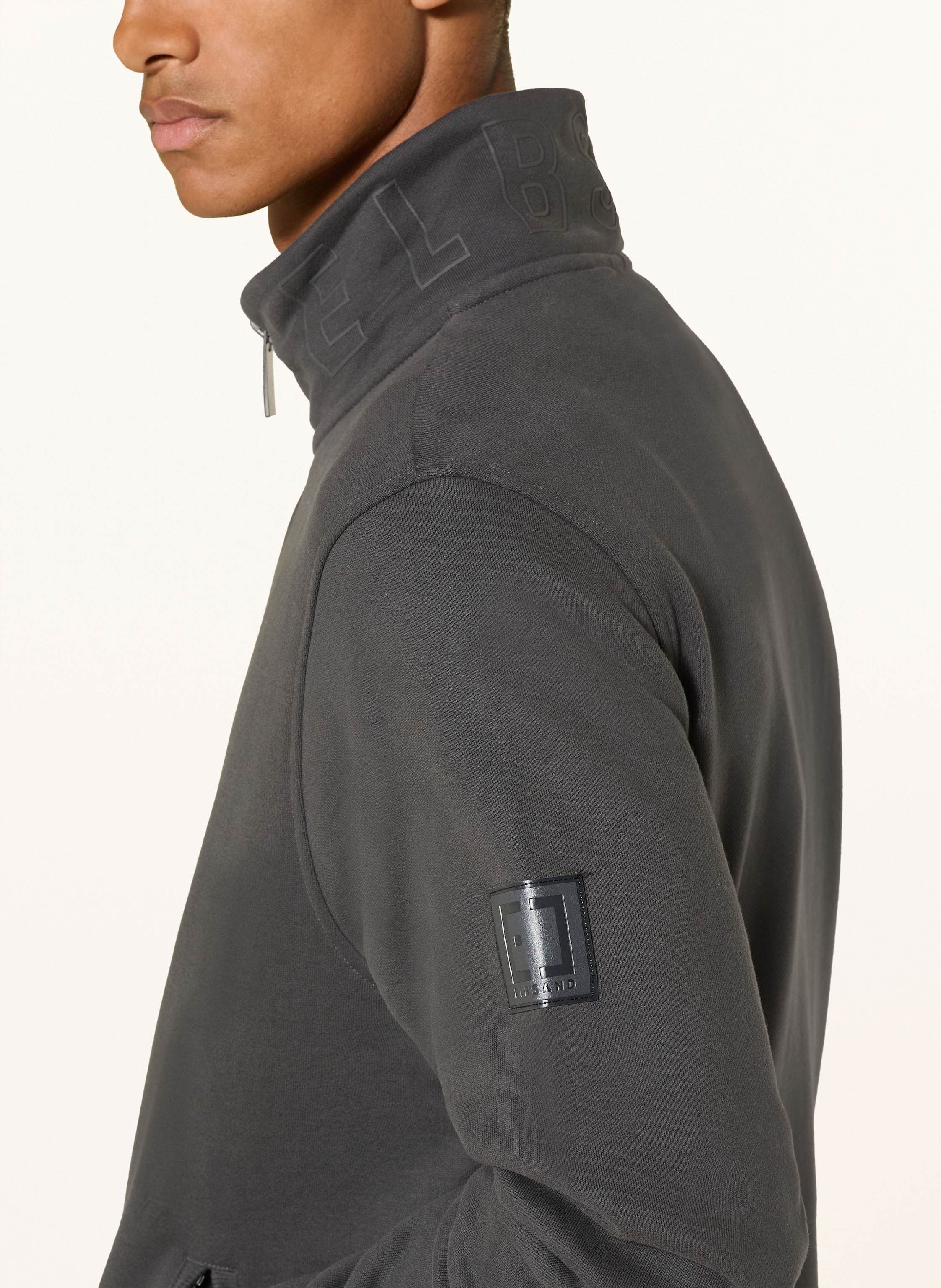 Thumbnail - Elbsand Sweatjacke Bjarne schwarz