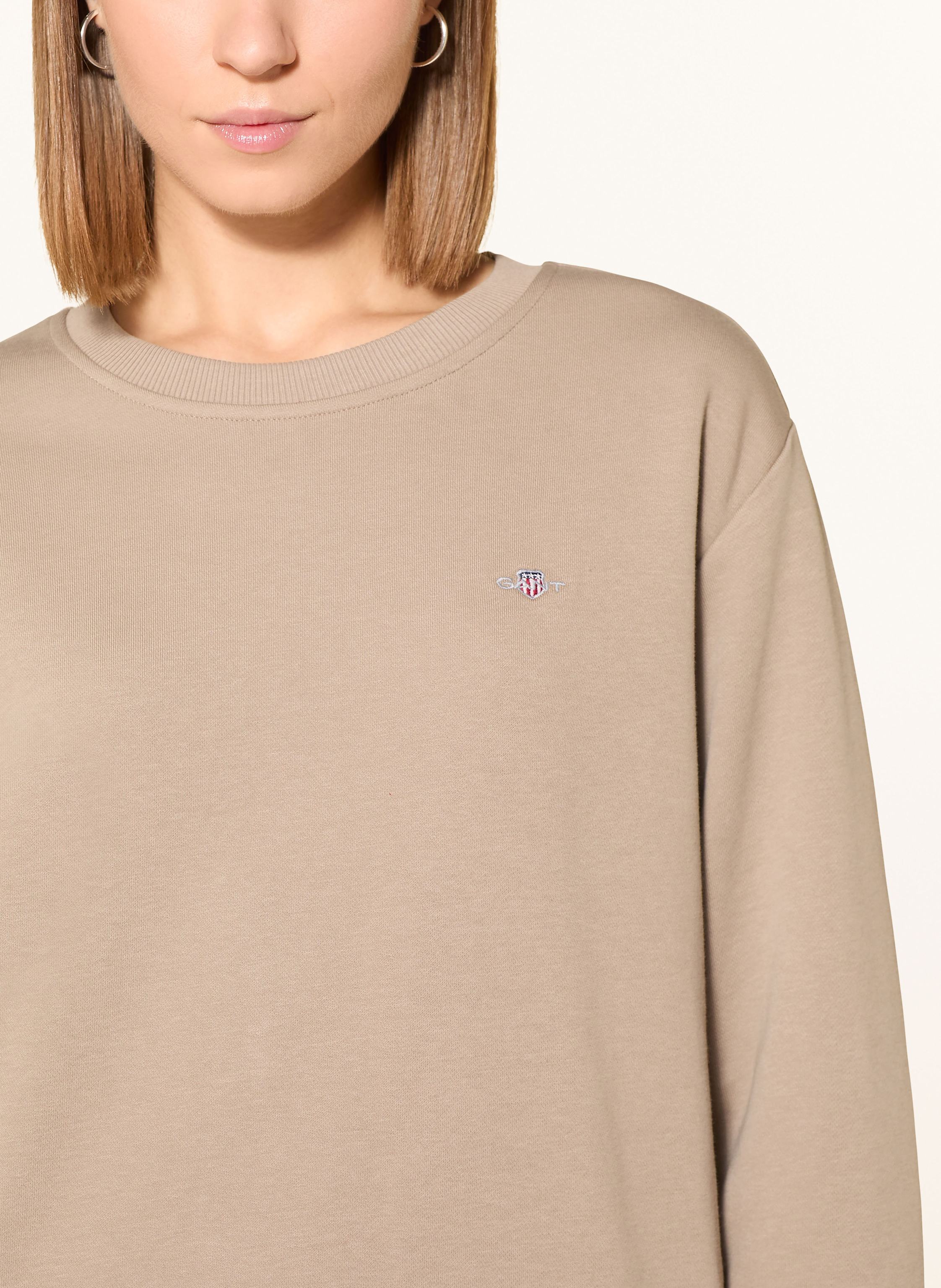 Thumbnail - Gant Sweatkleid beige