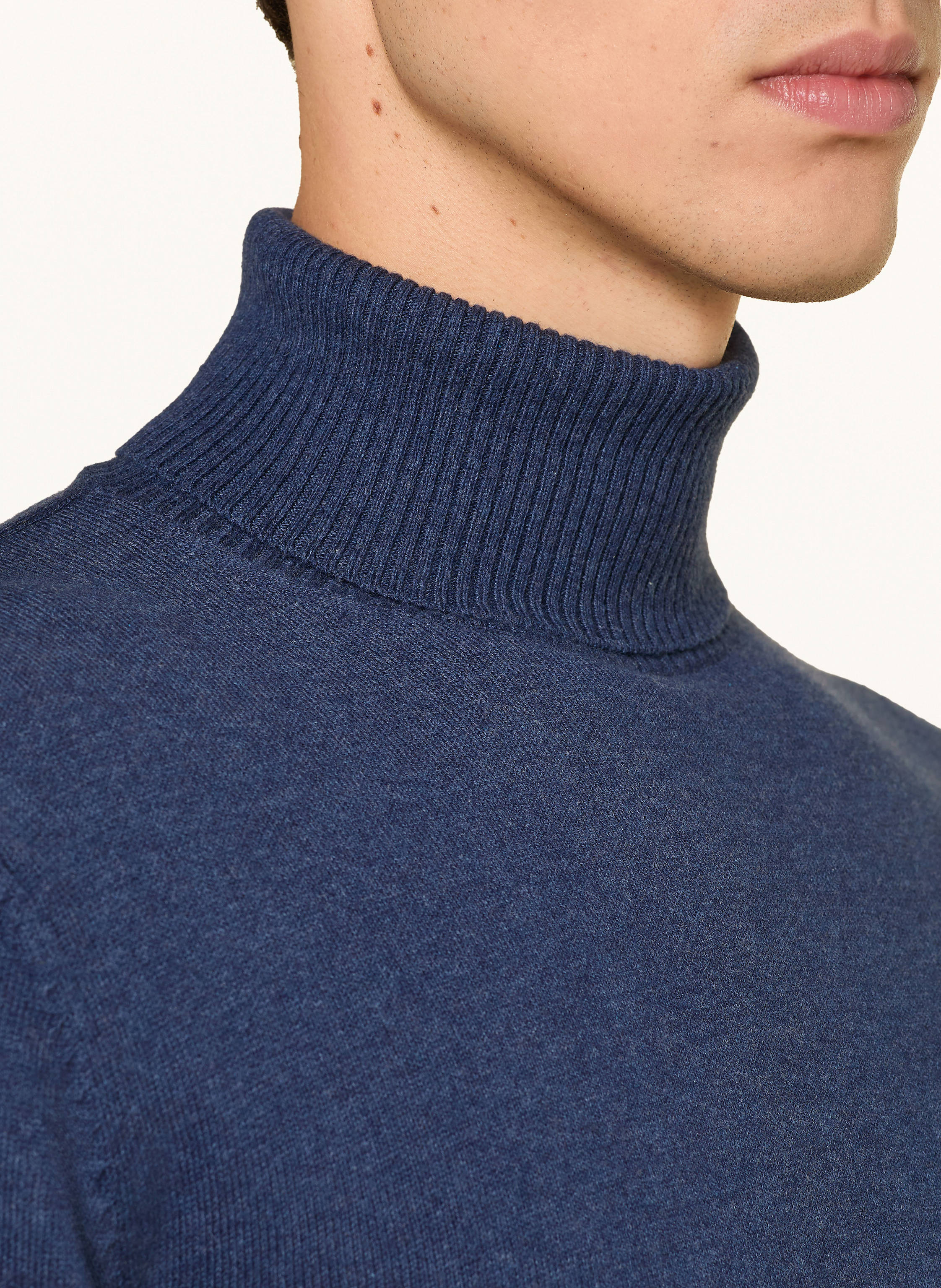 Thumbnail - Gant Rollkragenpullover blau