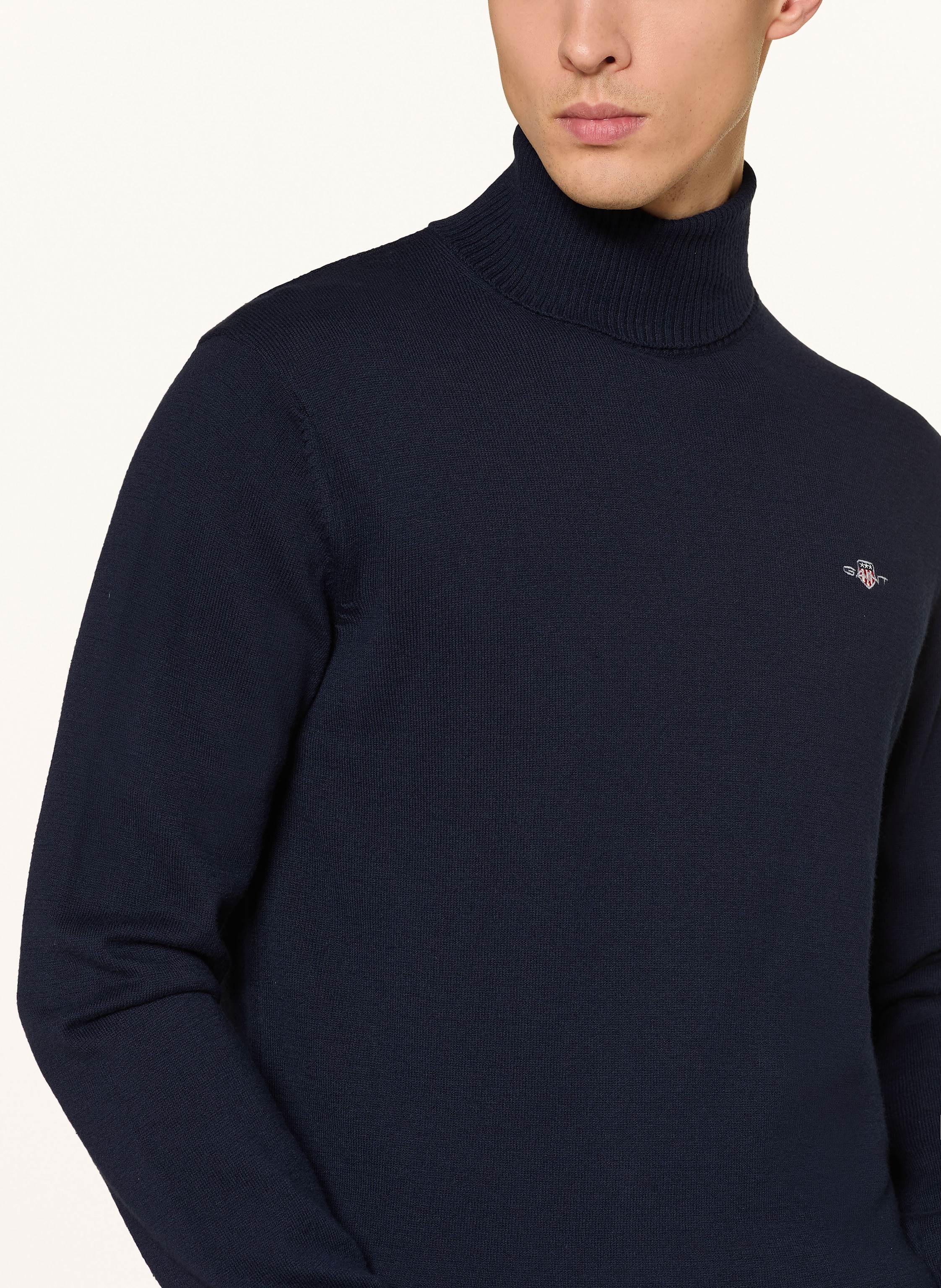 Thumbnail - Gant Rollkragenpullover blau