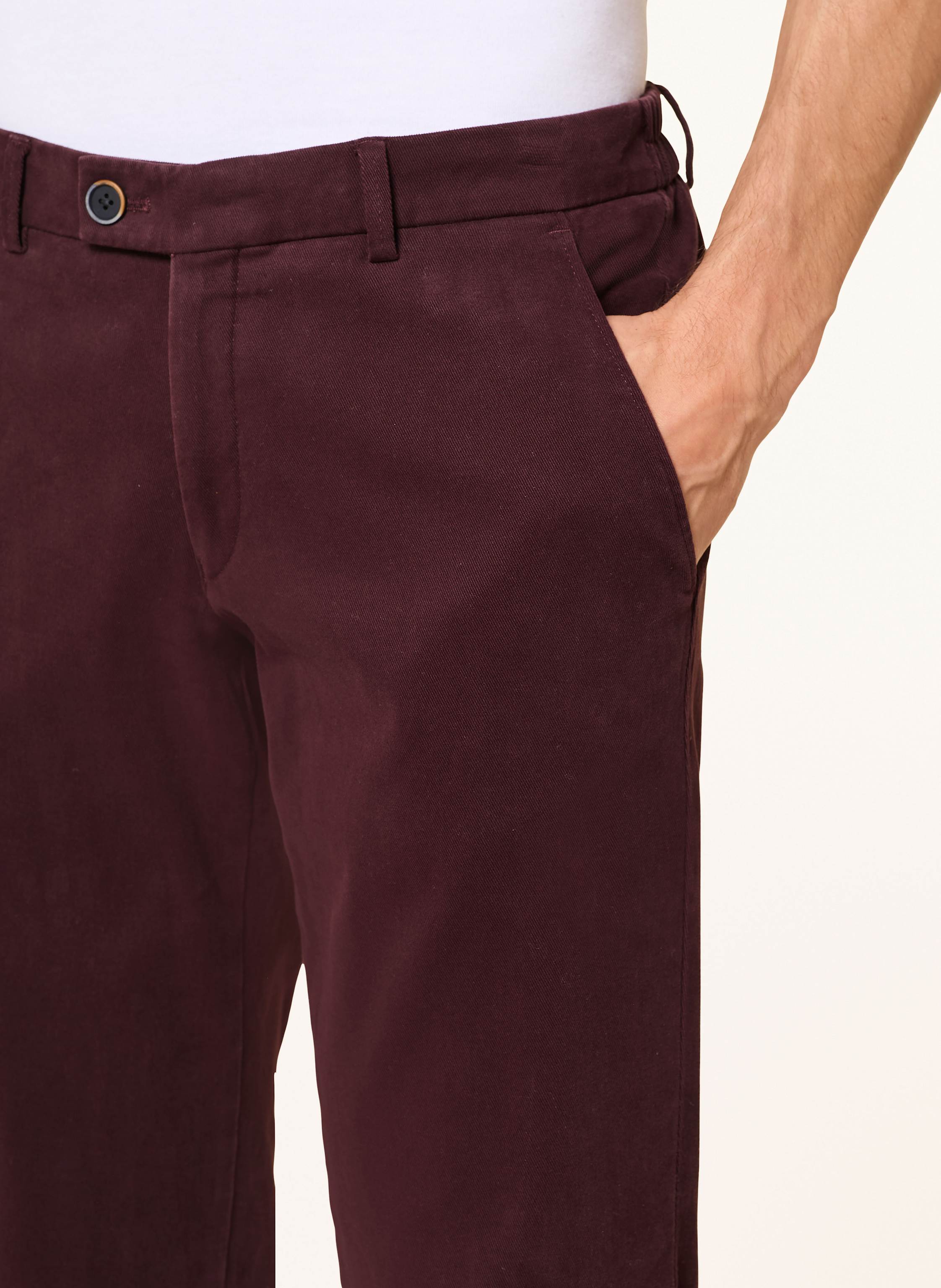 Thumbnail - Hiltl Chino Slim Fit rot