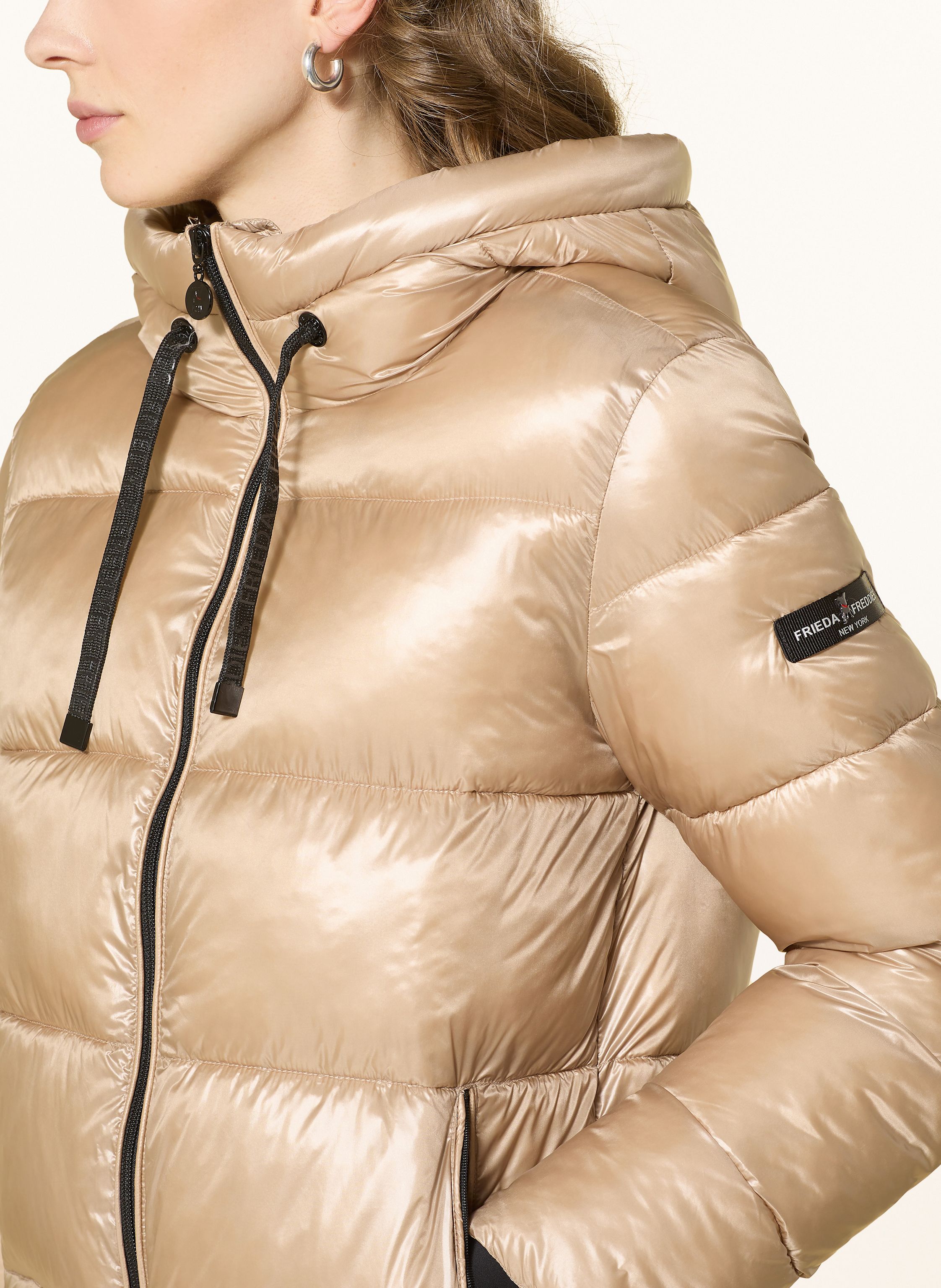 Thumbnail - Frieda & Freddies Steppjacke Scott beige