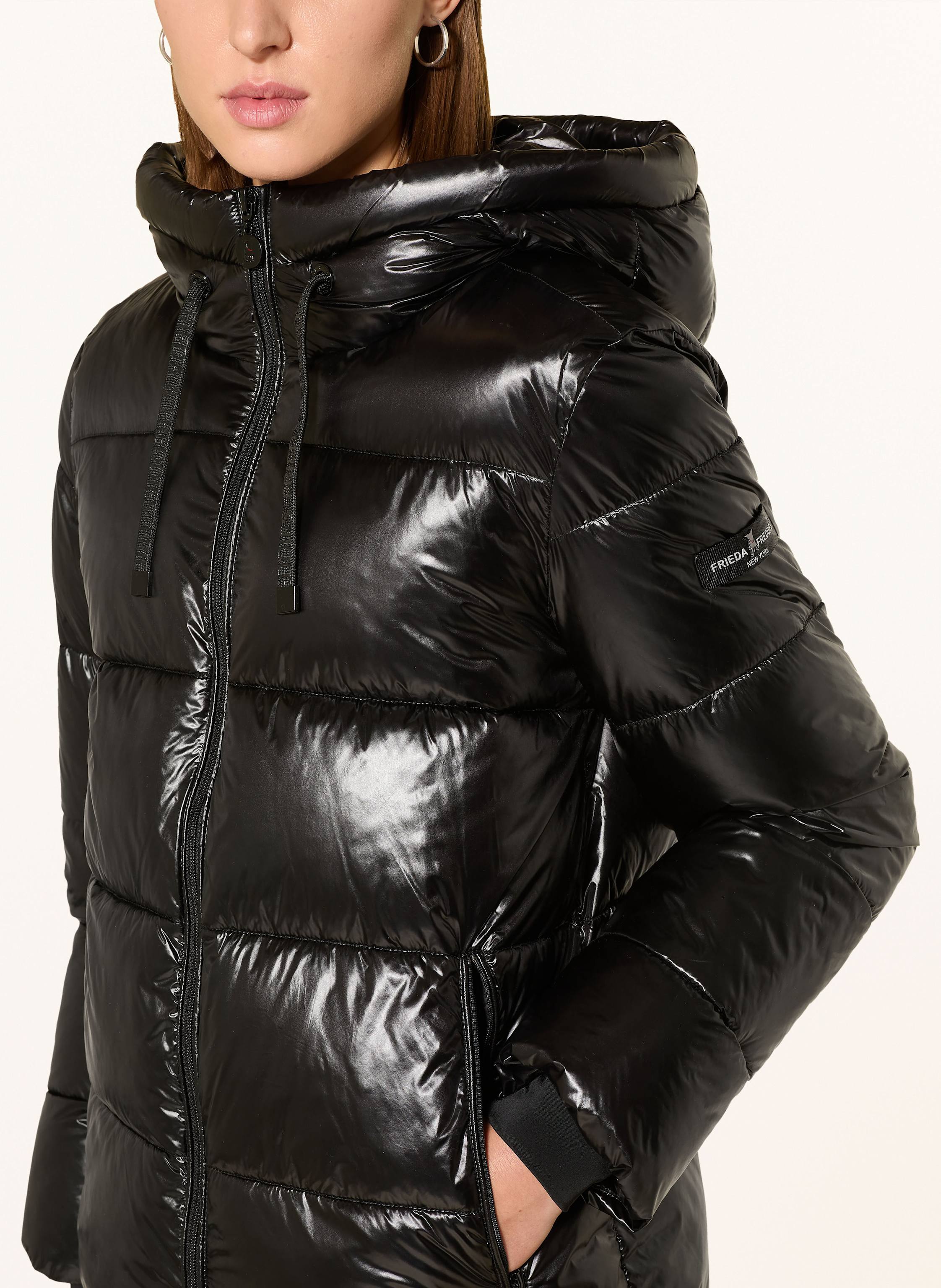 Thumbnail - Frieda & Freddies Steppjacke Scott schwarz