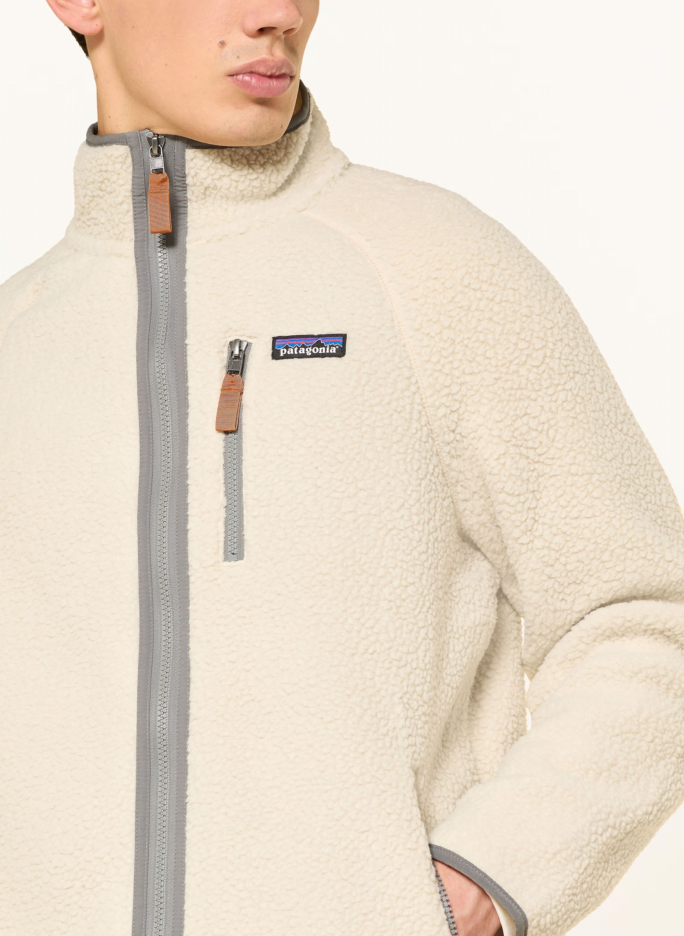Thumbnail - Patagonia Fleecejacke Retro Pile beige