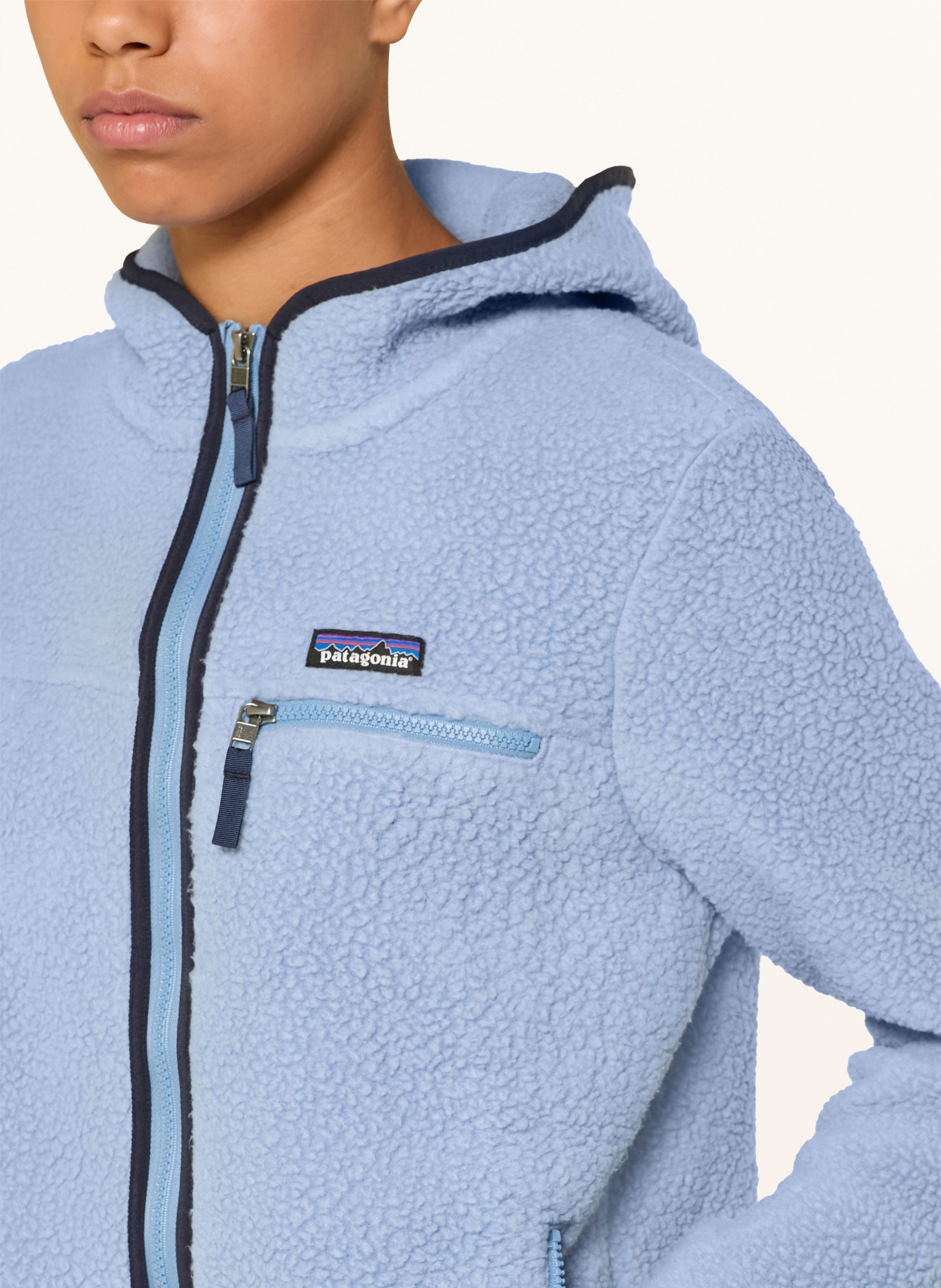Thumbnail - Patagonia Fleecejacke Retro Pile blau