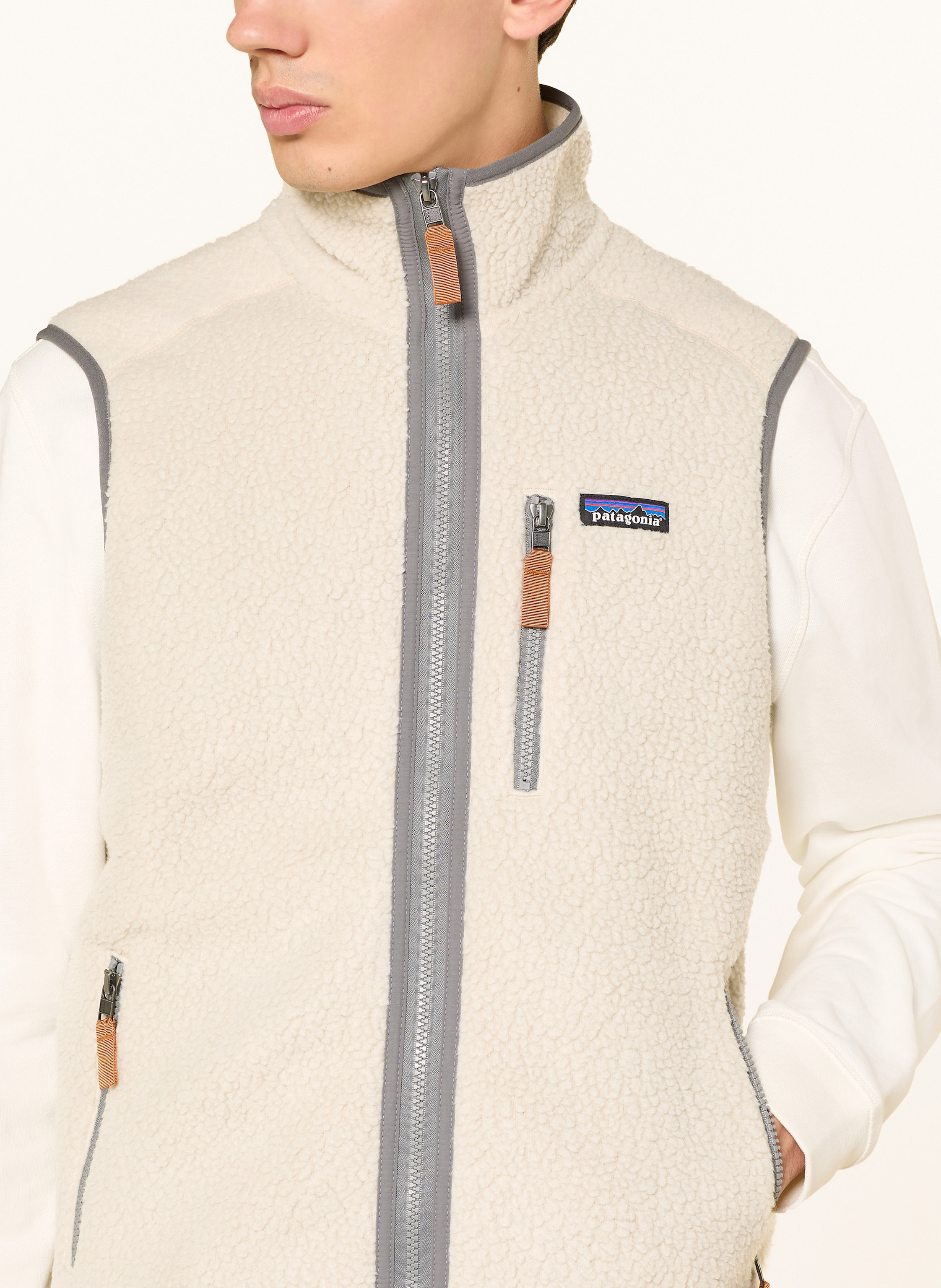 Thumbnail - Patagonia Fleeceweste Retro Pile braun