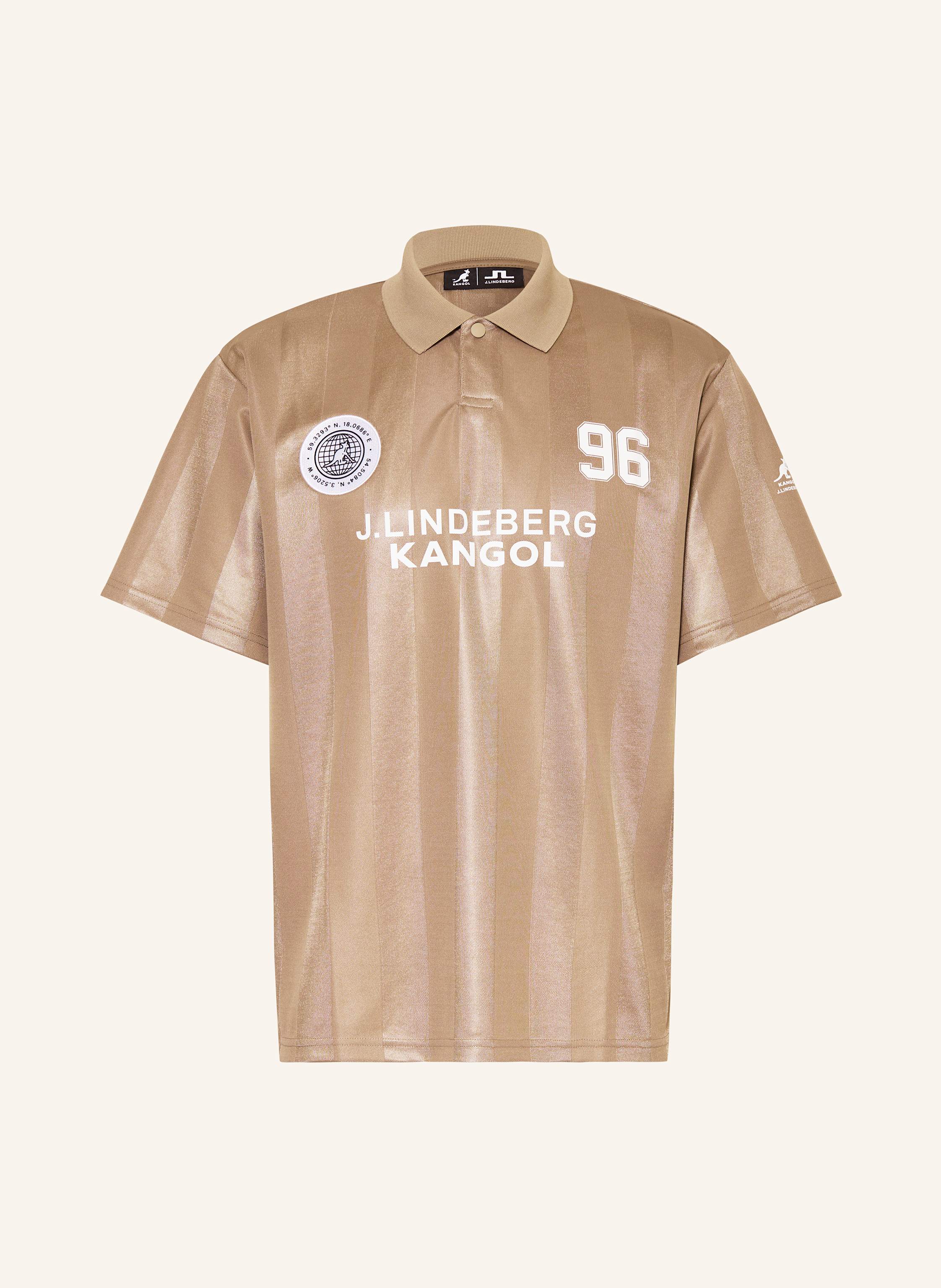J.Lindeberg Funktions-Poloshirt beige