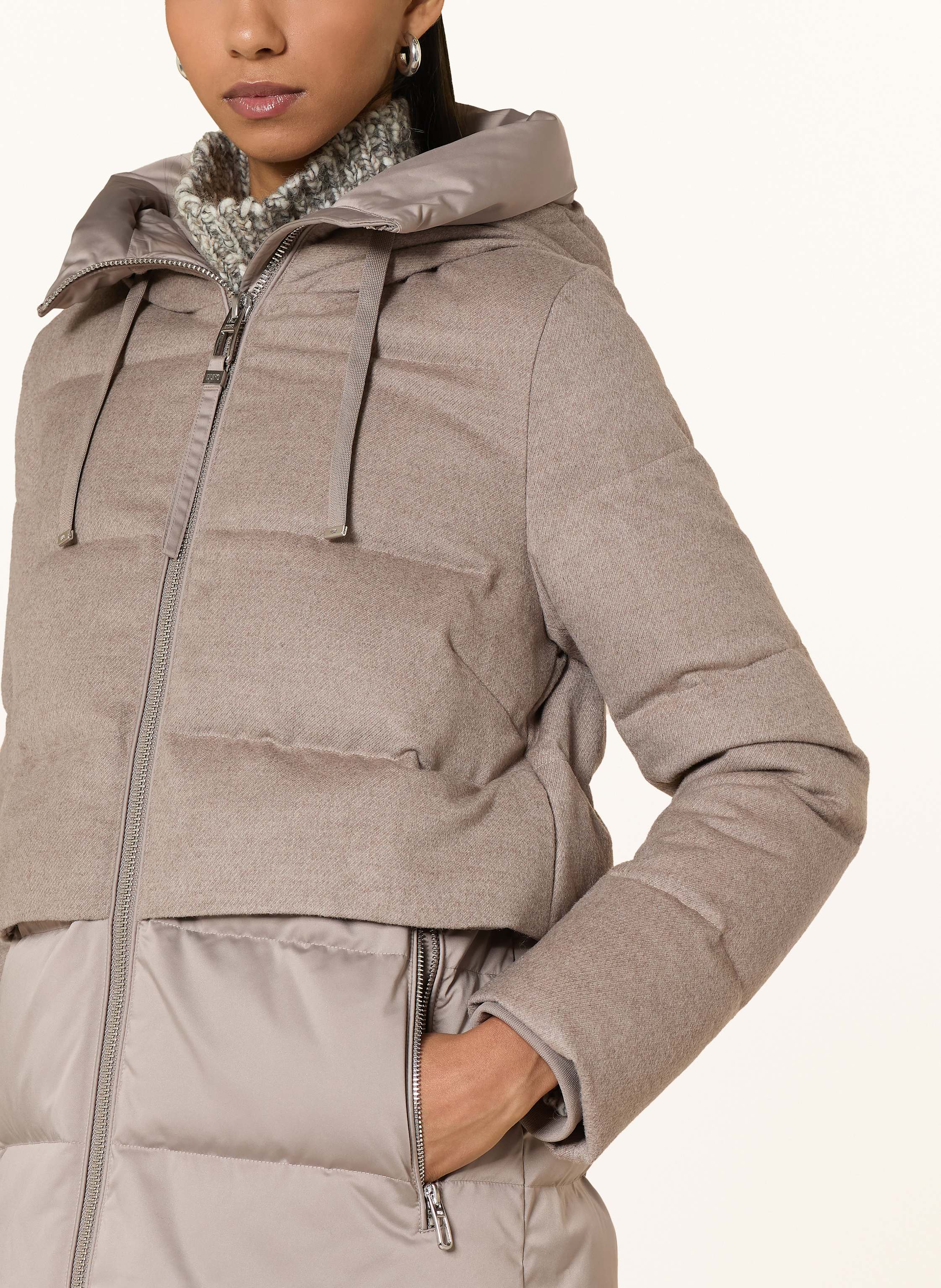 Thumbnail - Duno Daunenjacke Keiko beige