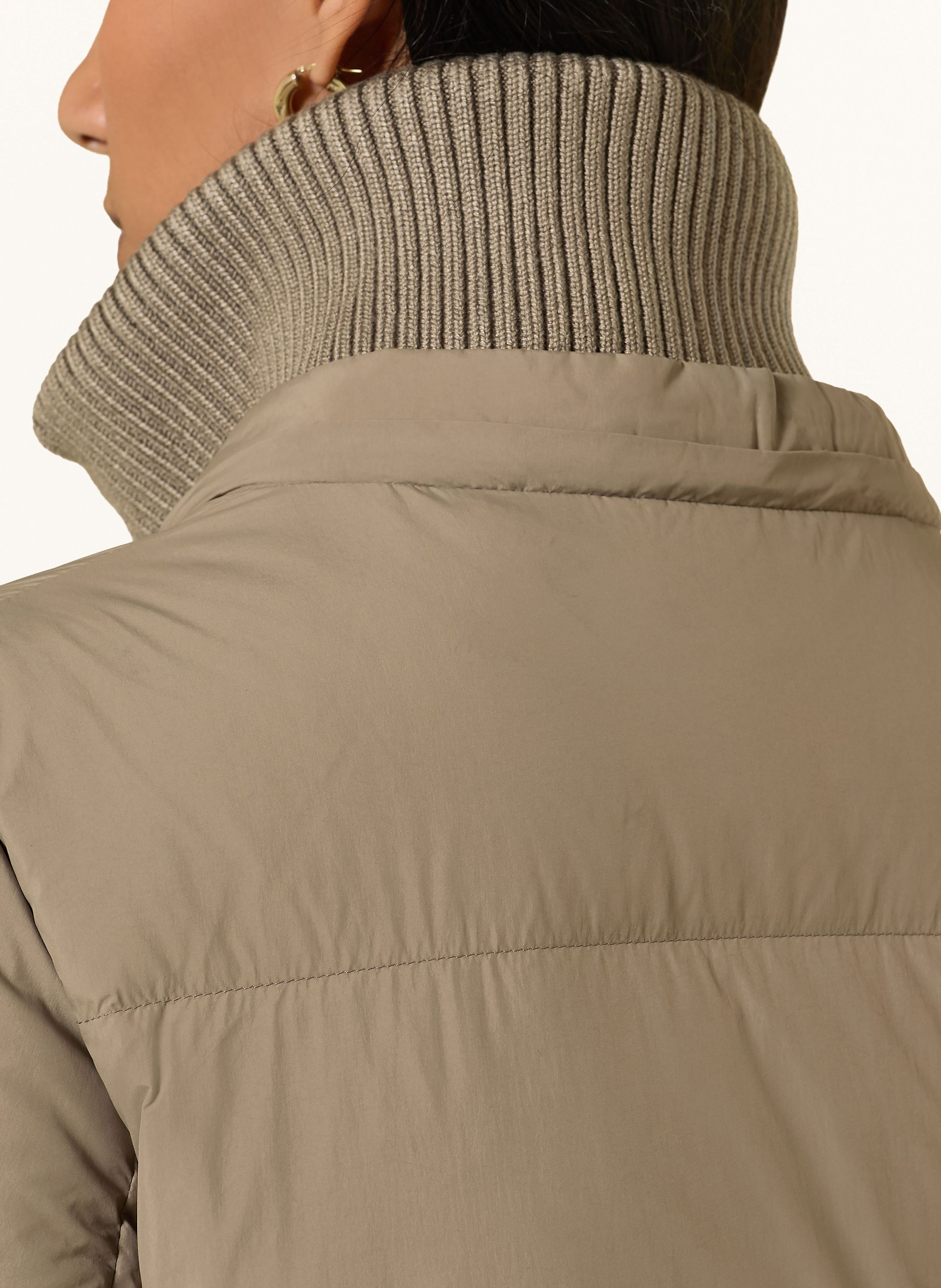 Thumbnail - Duno Daunenmantel Fully Mit Abnehmbarer Kapuze braun