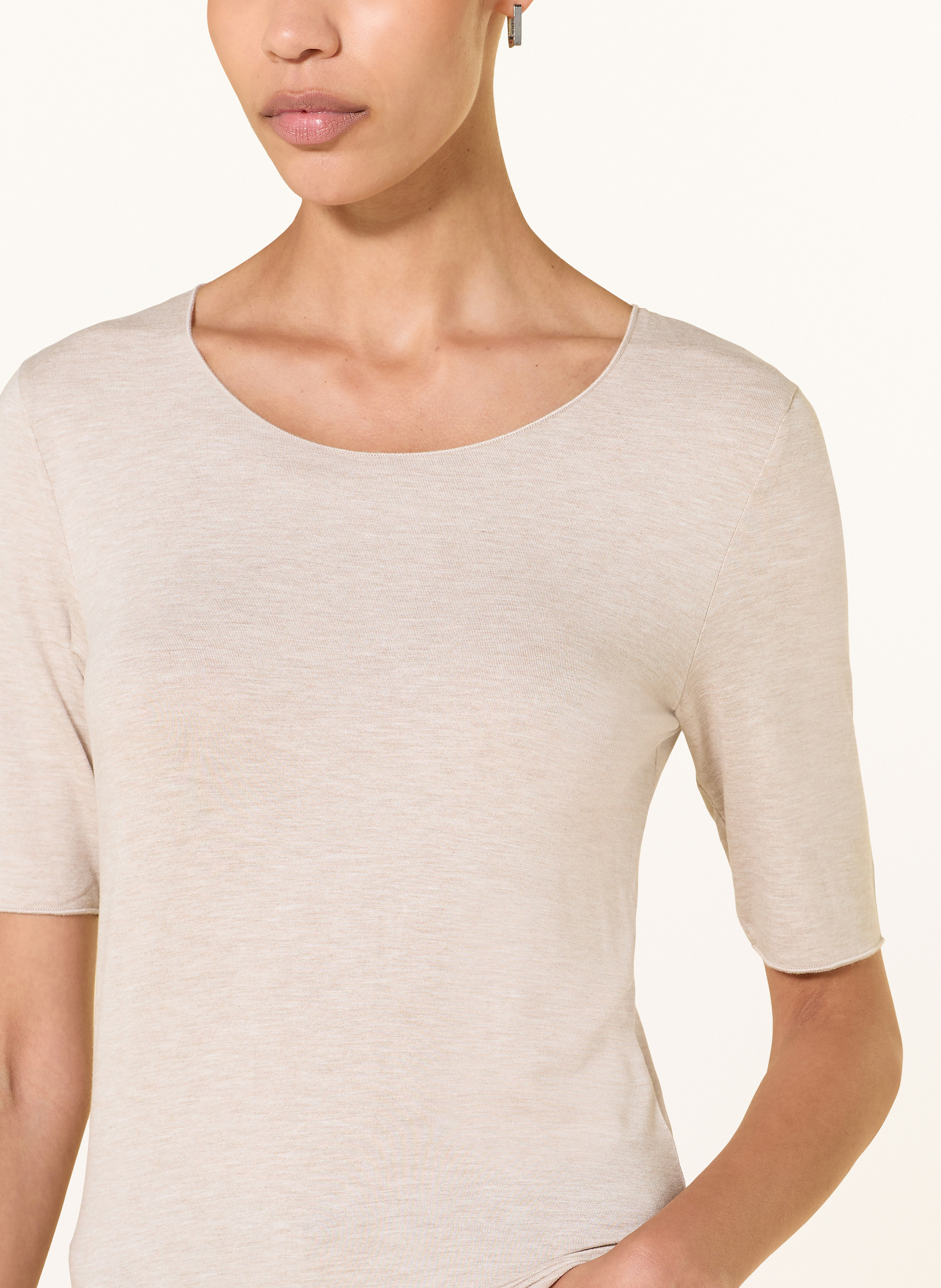 Thumbnail - Majestic Filatures T-Shirt beige