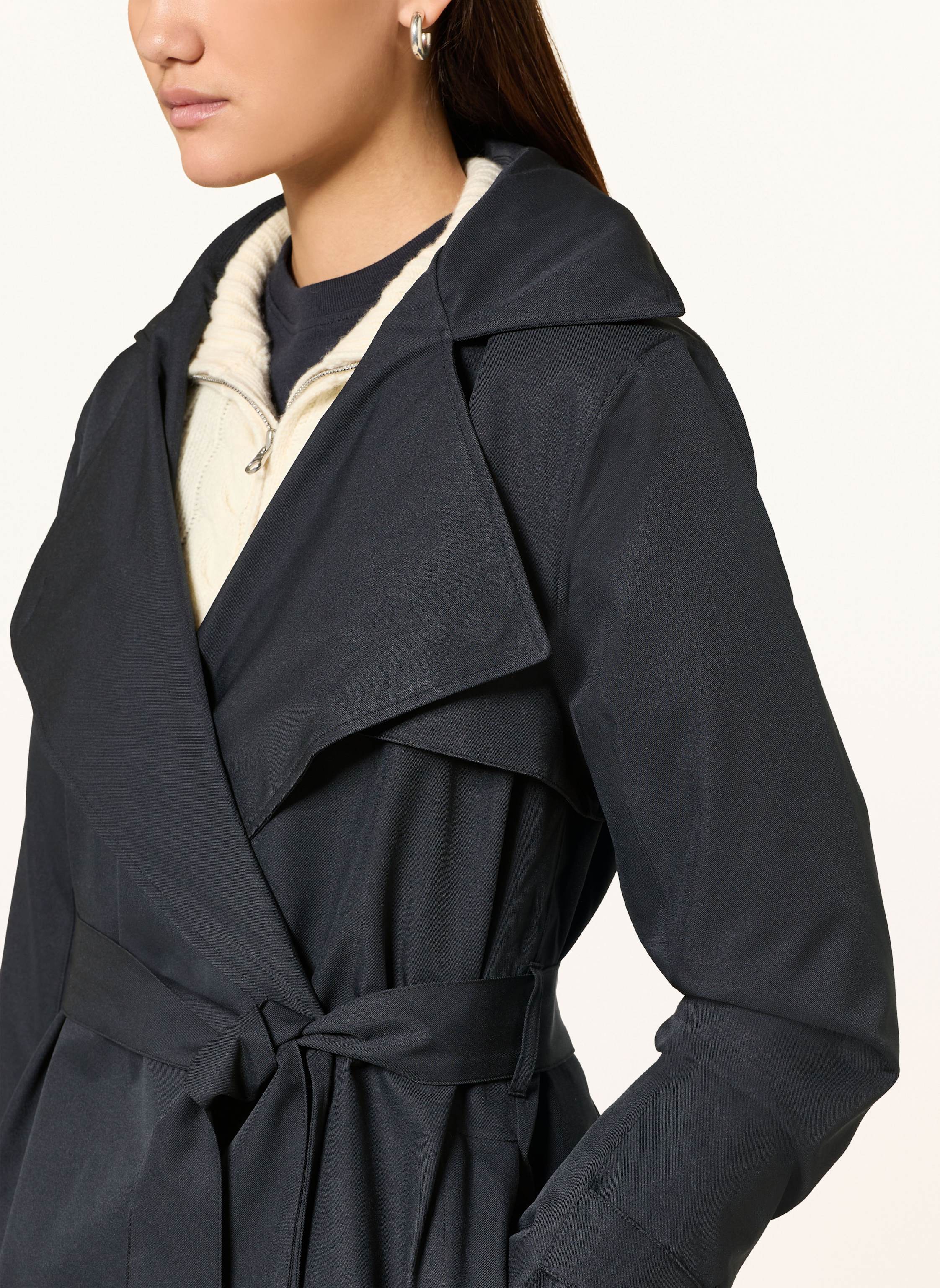 Thumbnail - Brgn Regenjacke Yr'en schwarz