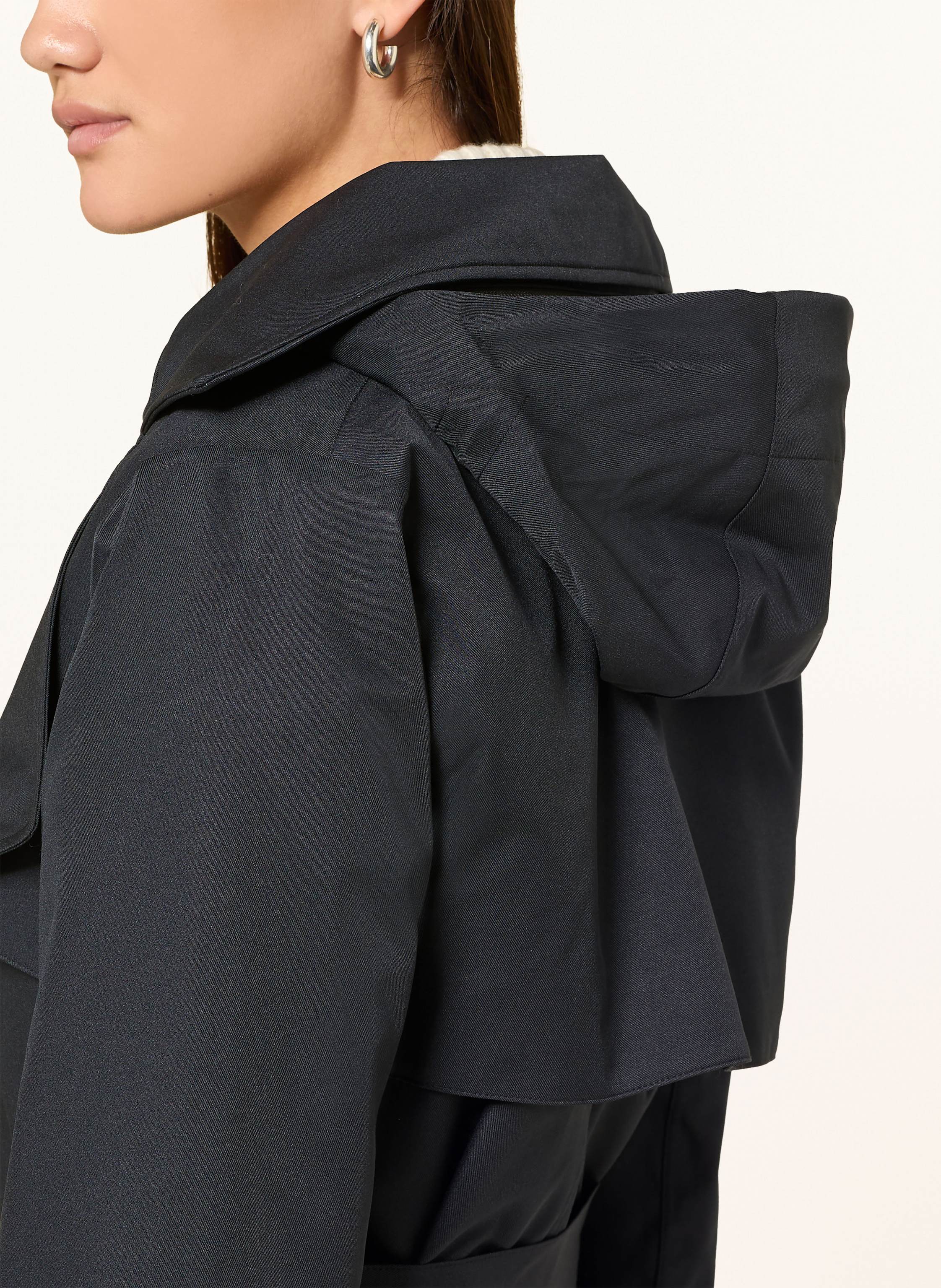 Thumbnail - Brgn Regenjacke Yr'en schwarz