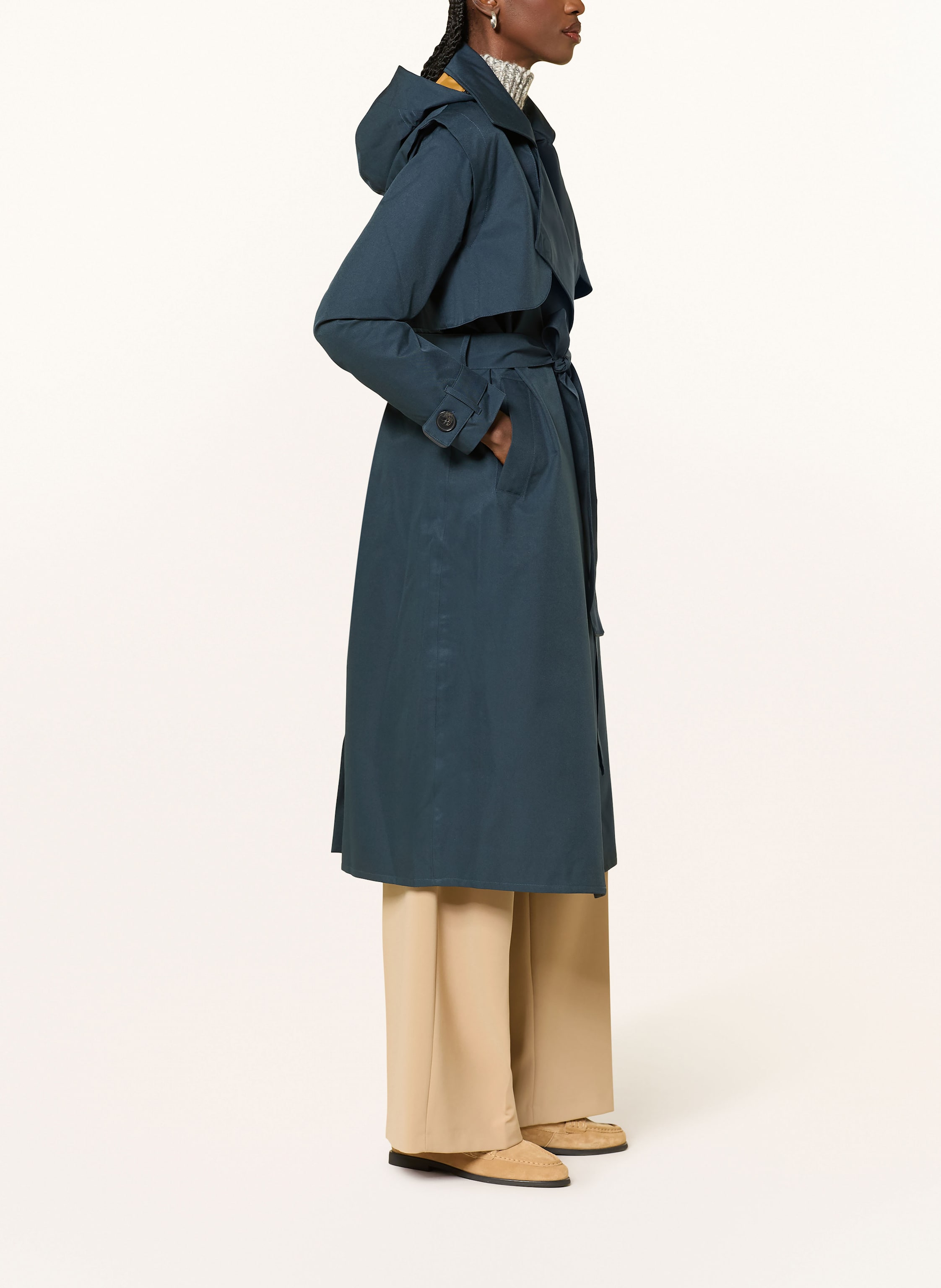 Thumbnail - Brgn Regenmantel Regndråpe blau