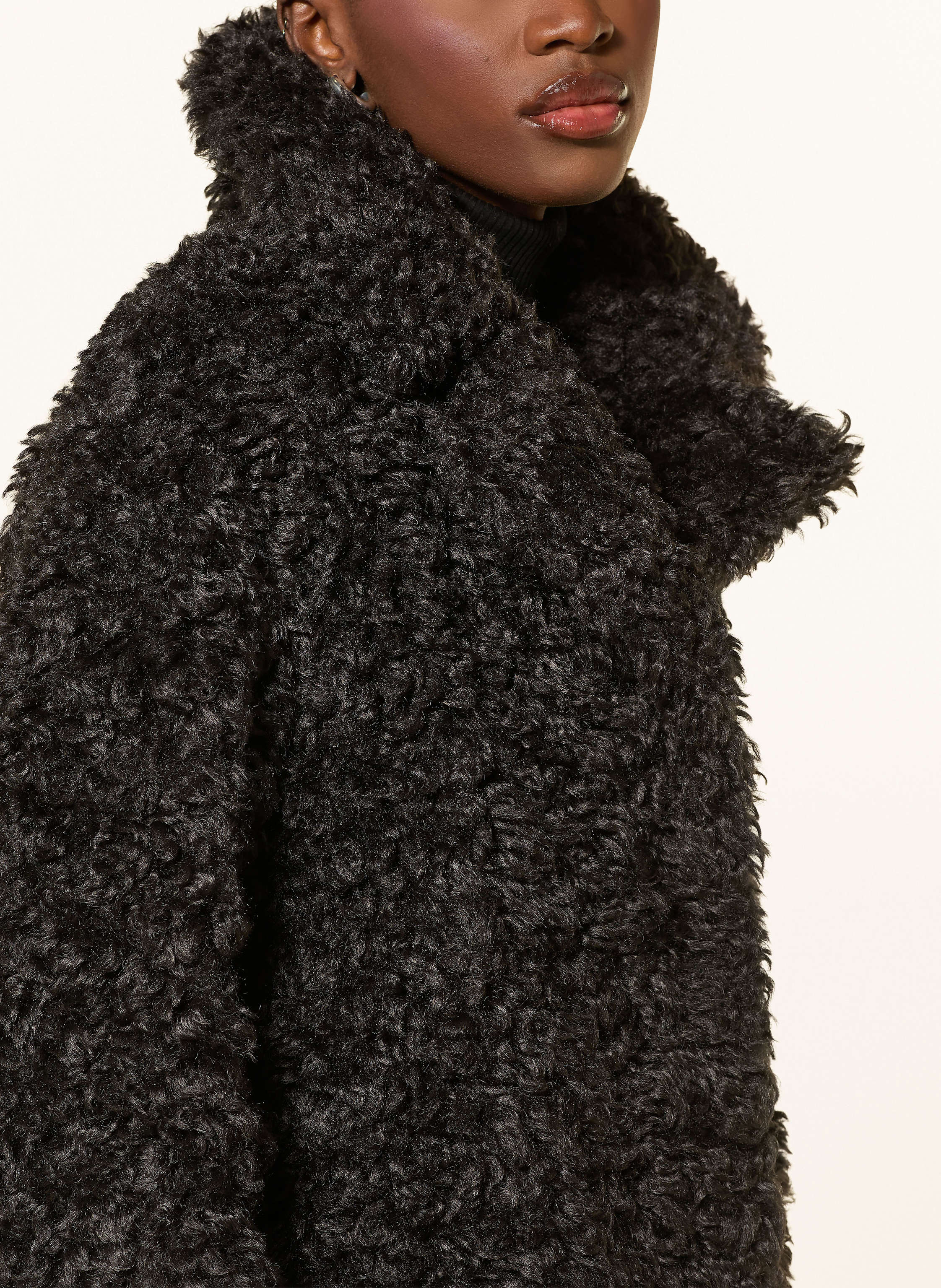 Thumbnail - Stand Studio Kunstfellmantel Camille braun