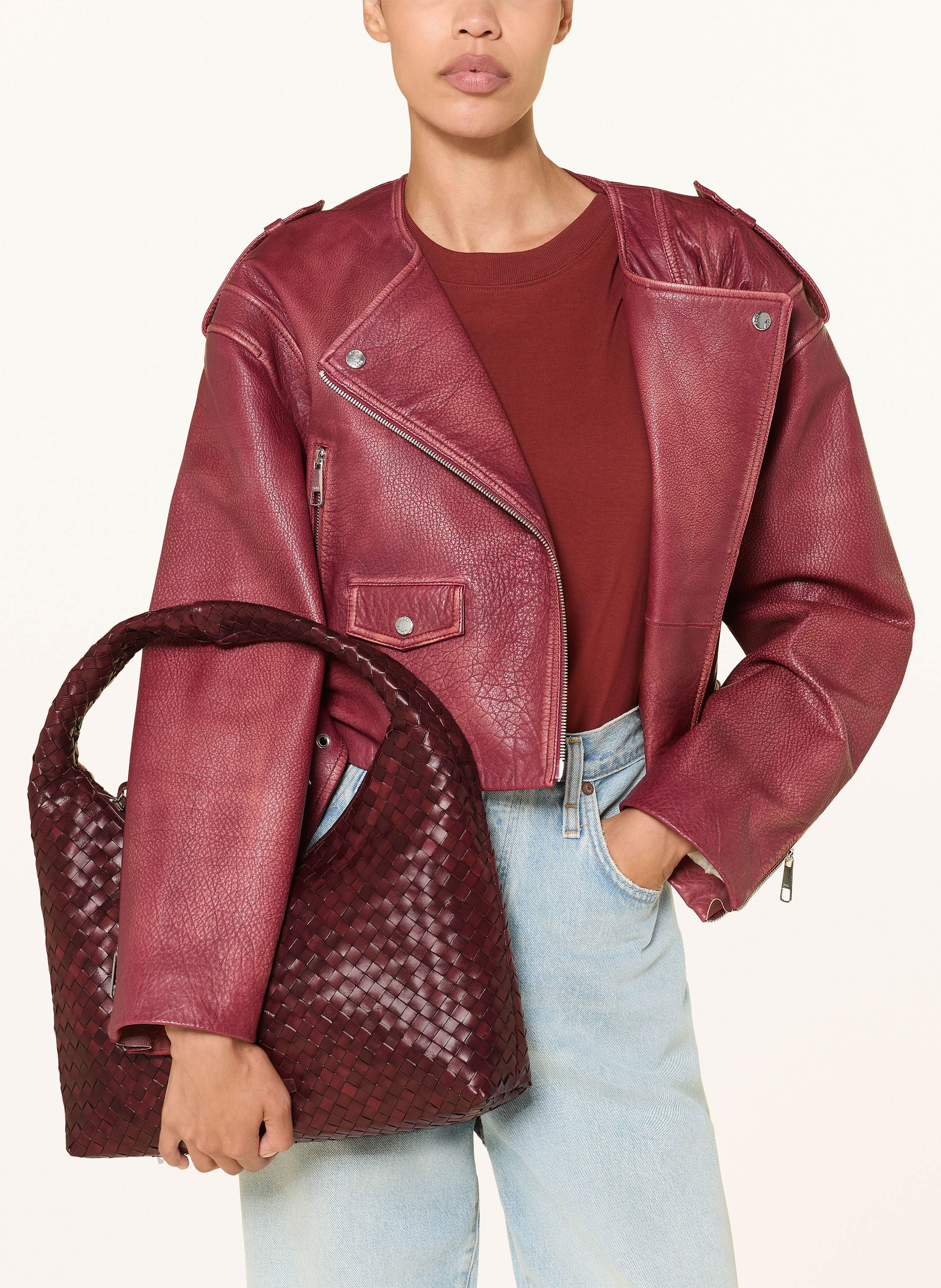 Thumbnail - Loeffler Randall Schultertasche Willow rot