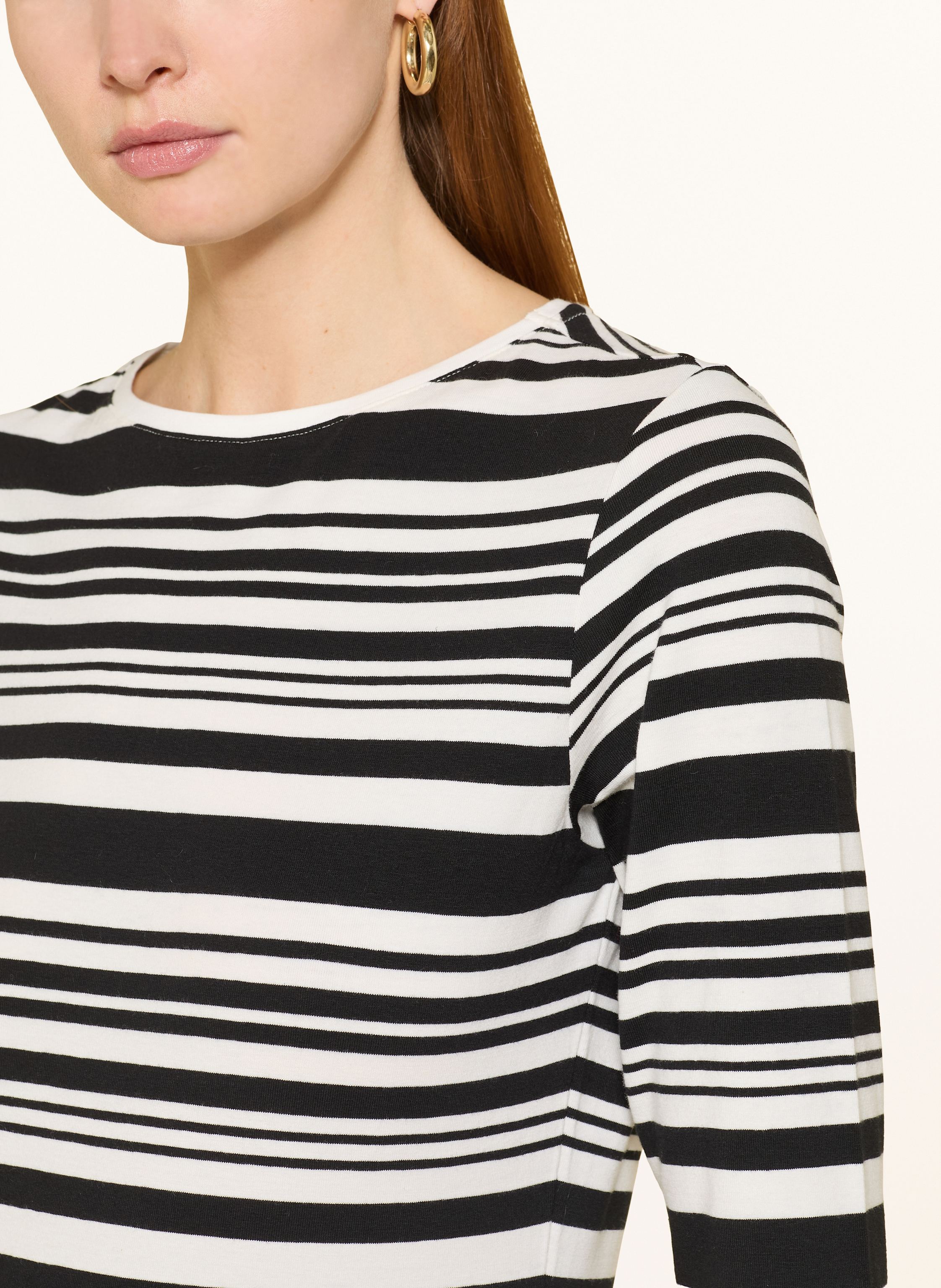 Thumbnail - Boviva Shirt Mit 3/4-Arm schwarz