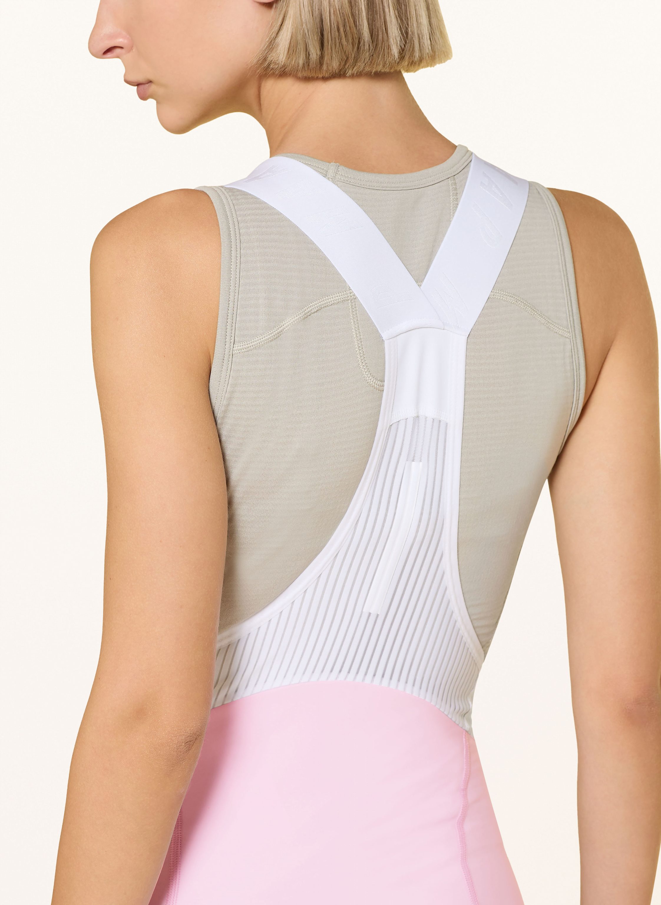 Thumbnail - Maap Radhose Evade X Team Bib Evo Cargo Mit Trägern Und Gepolstertem Einsatz rosa