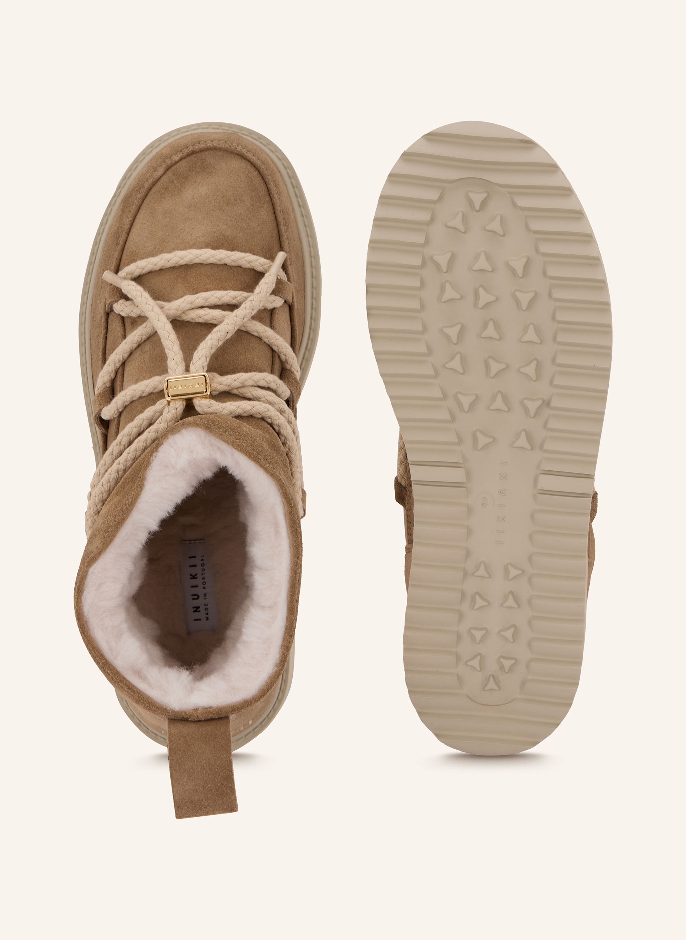 Thumbnail - Inuikii Plateau-Boots beige