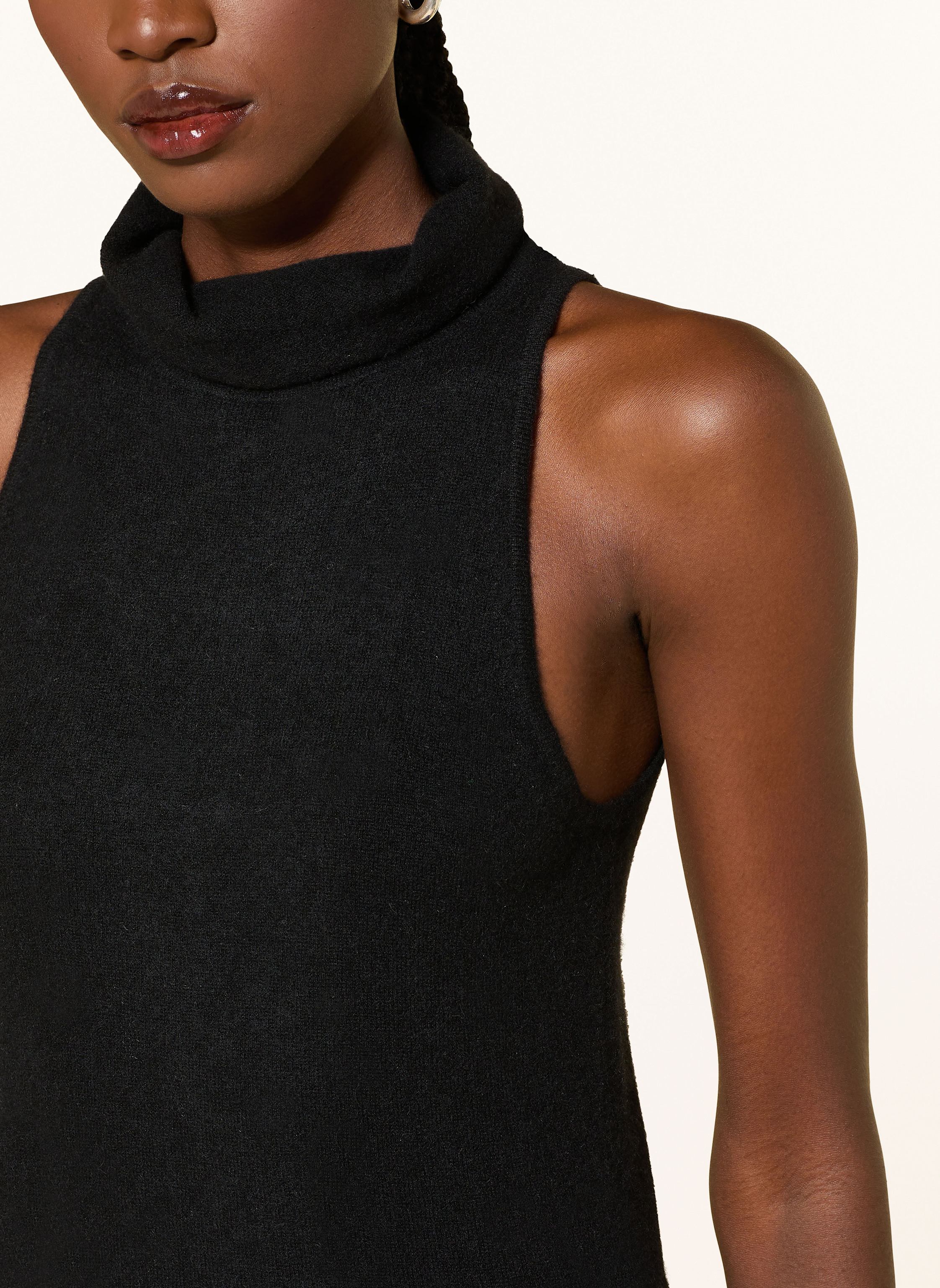 Thumbnail - Almada Label Stricktop Vida Aus Cashmere schwarz