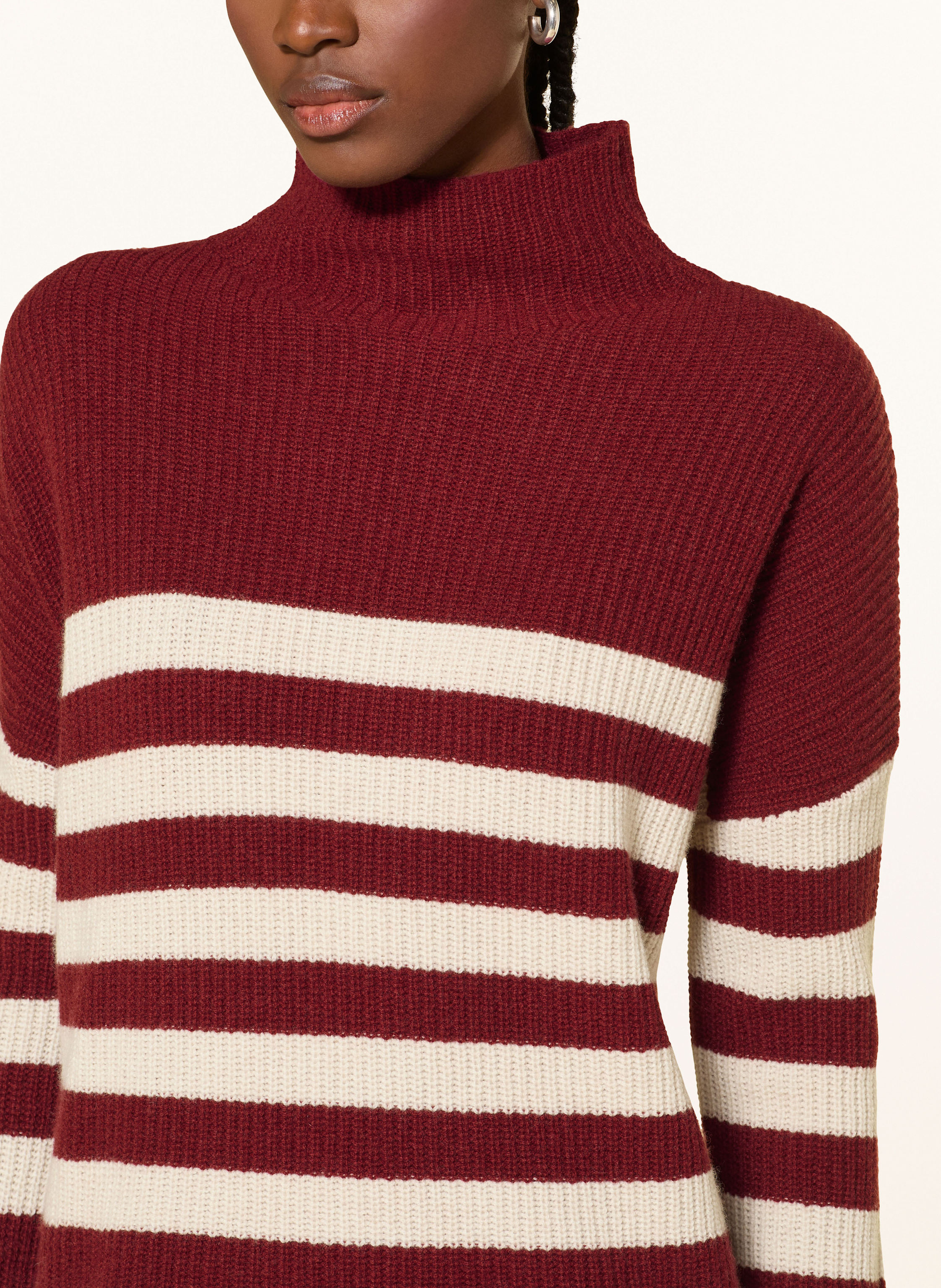 Thumbnail - Mrs & Hugs Pullover Mit Cashmere rot