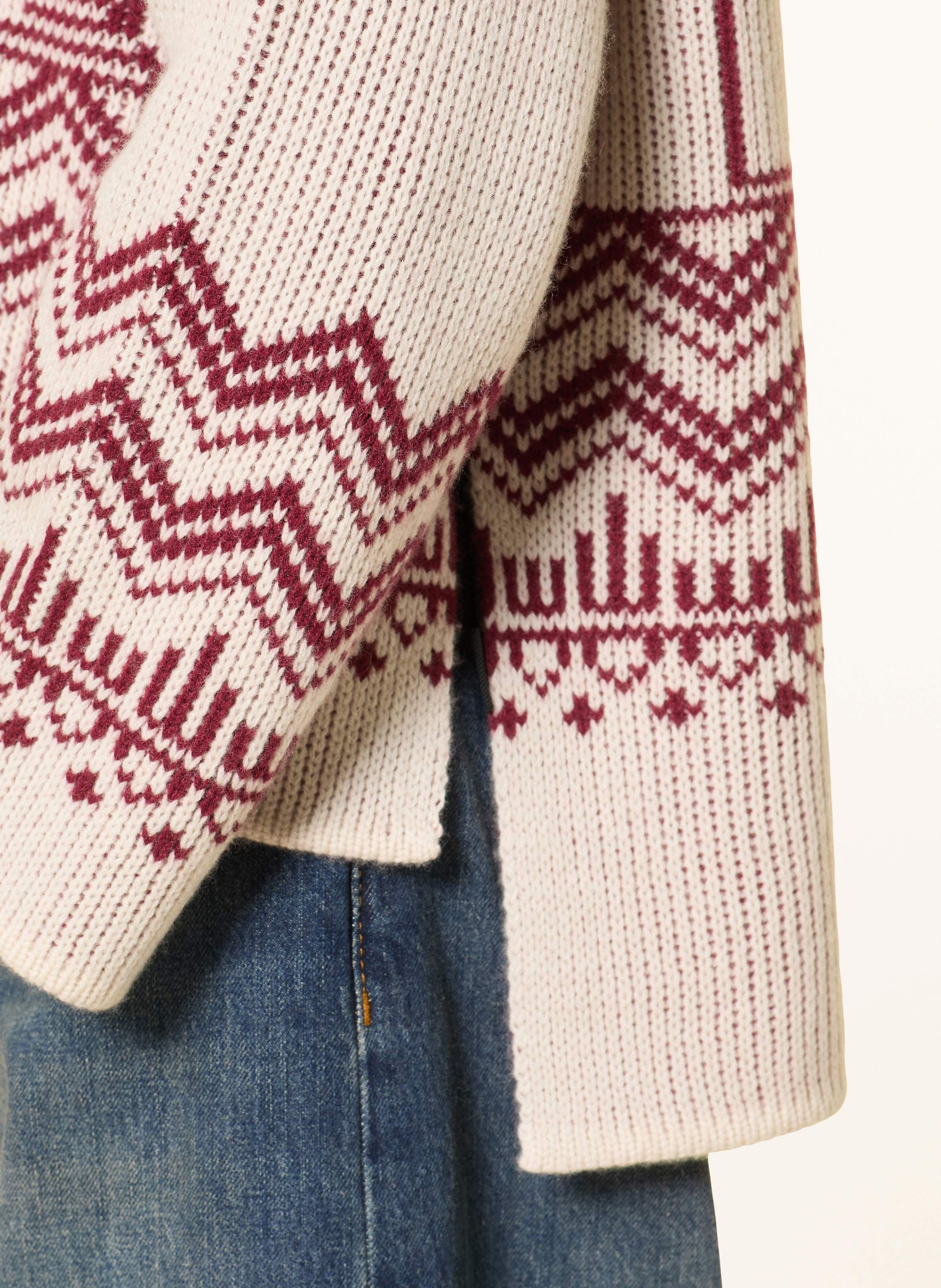 Thumbnail - Mrs & Hugs Pullover Mit Cashmere rot