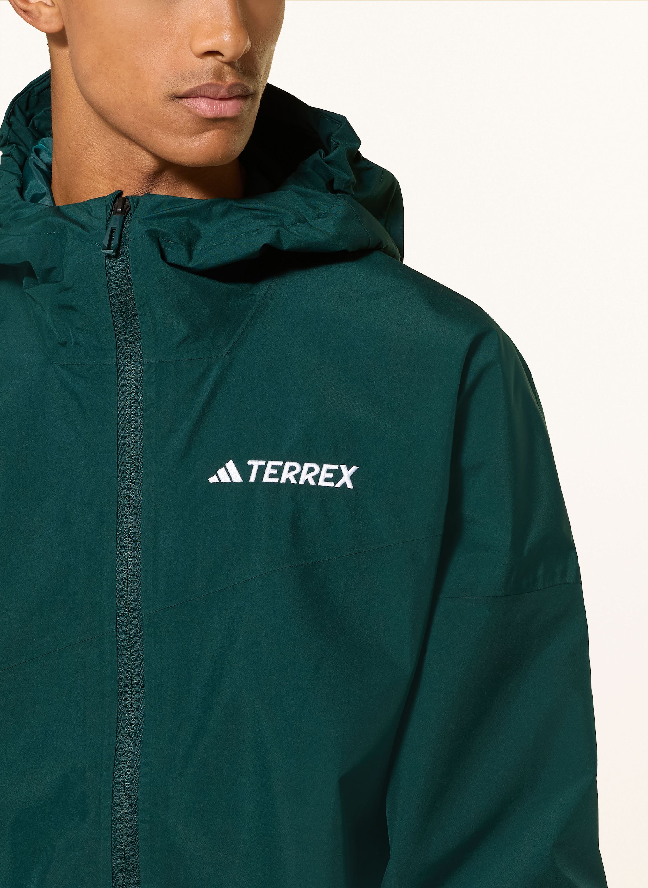 Thumbnail - Adidas Terrex Regenjacke Xperior 2l Gtx Performance Jacket gruen