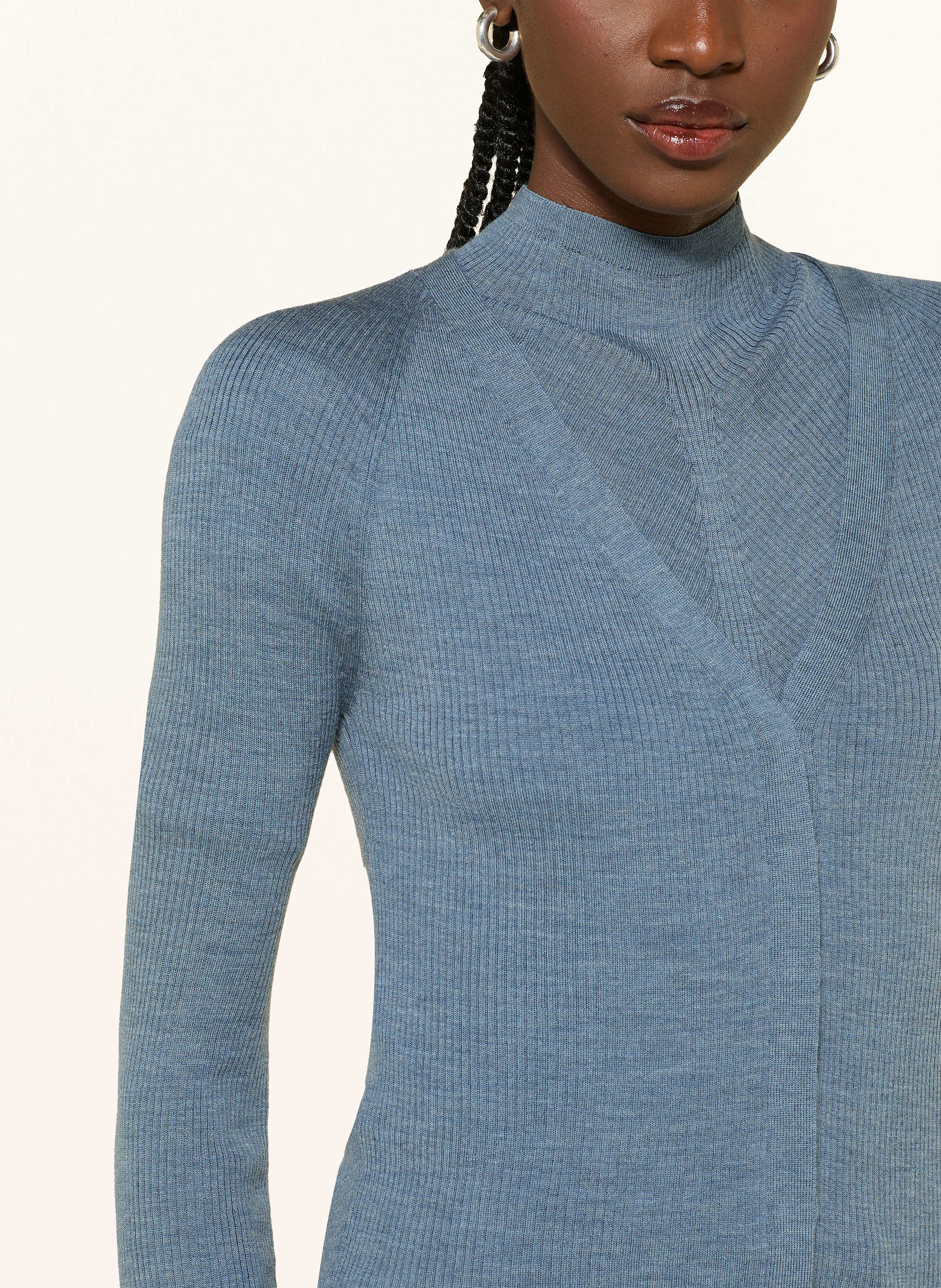 Thumbnail - Boss Strickjacke Friva blau