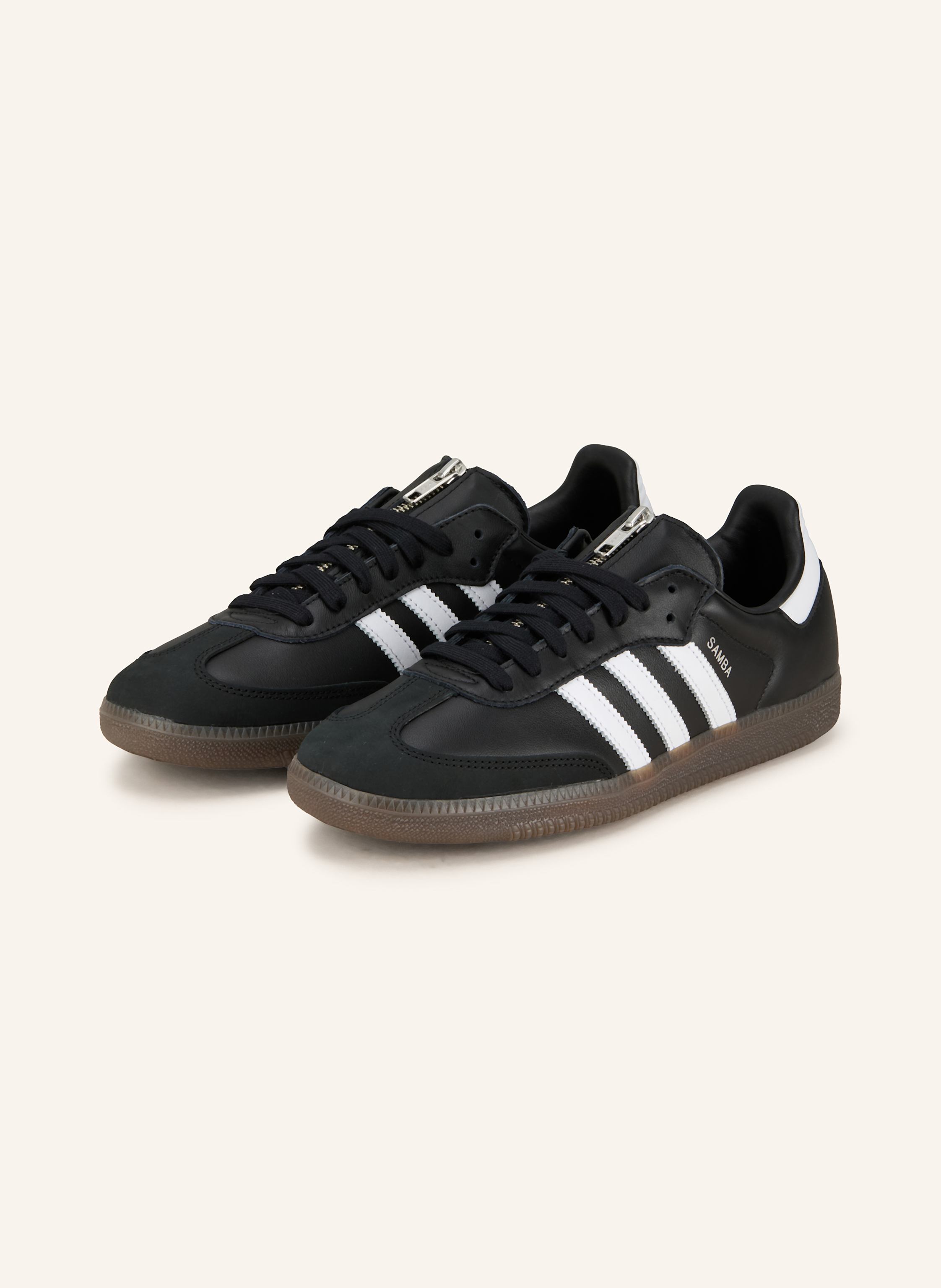 Adidas Originals Adidas Originals Sneaker Adidas X Jeremy Scott Pride Samba Og schwarz in SCHWARZ / WEISS