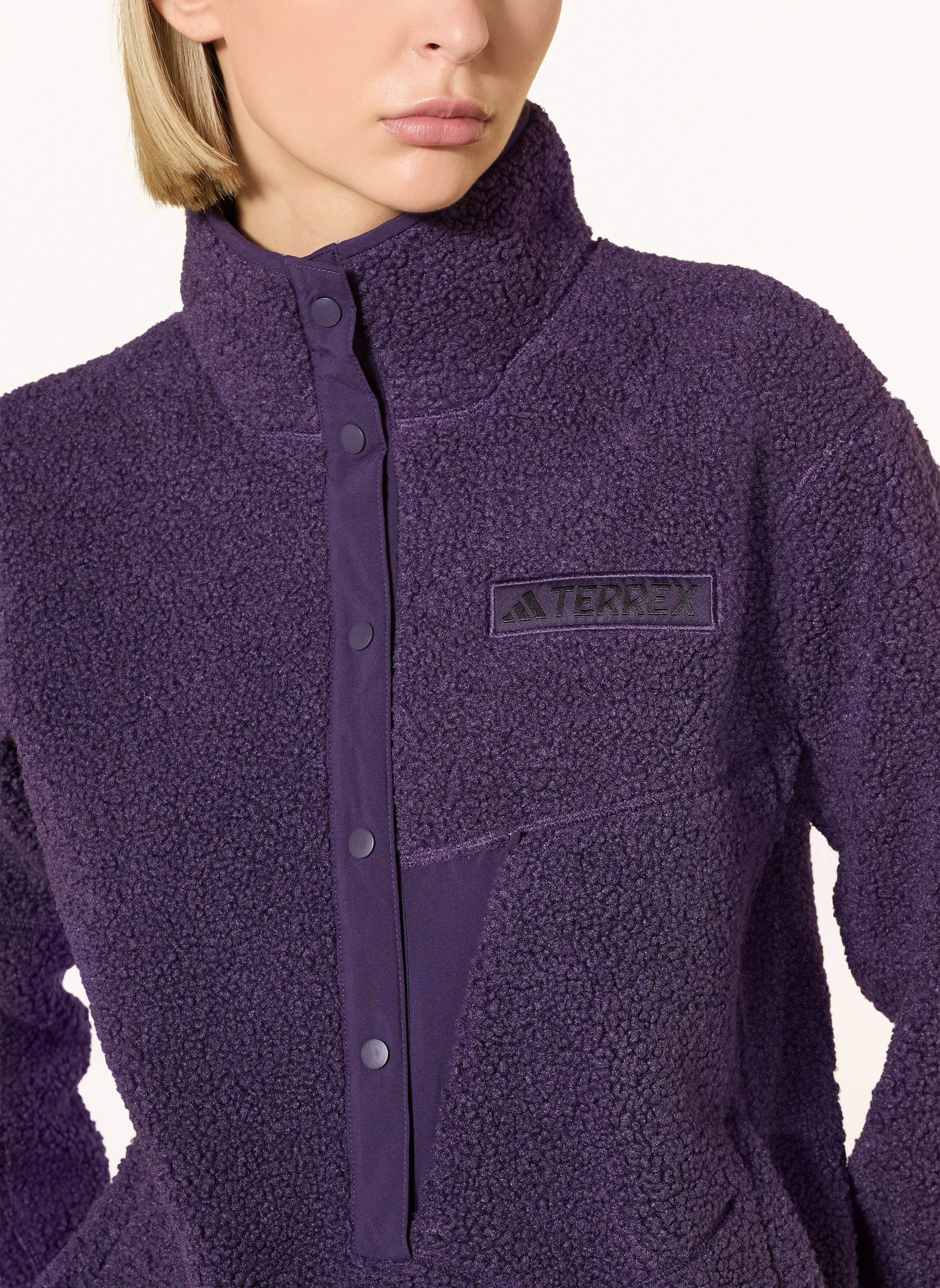 Thumbnail - Adidas Terrex Fleecejacke Xploric High lila