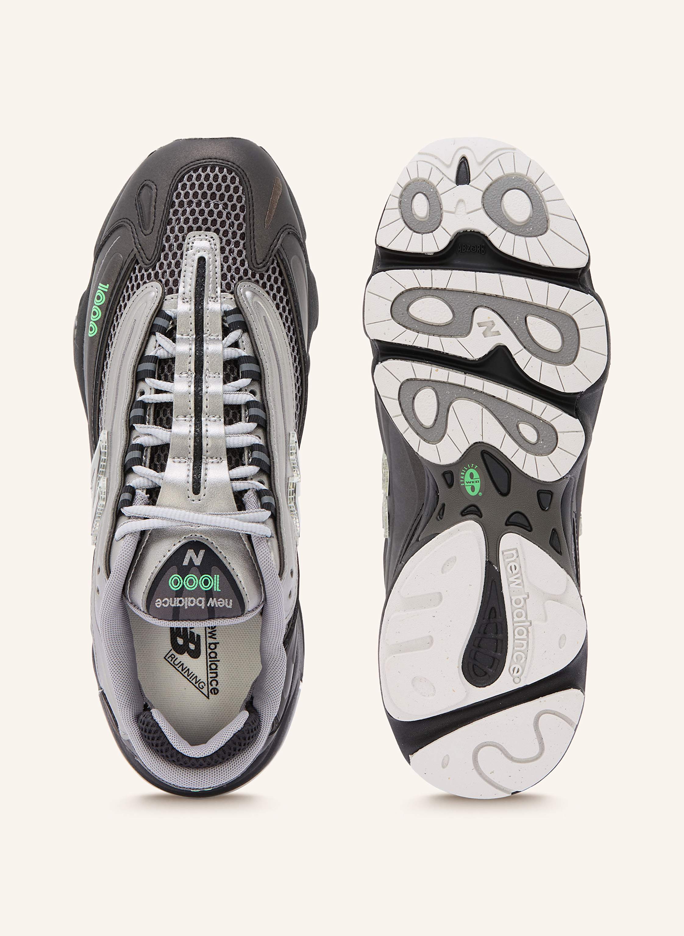 Thumbnail - New Balance Sneaker 1000 schwarz