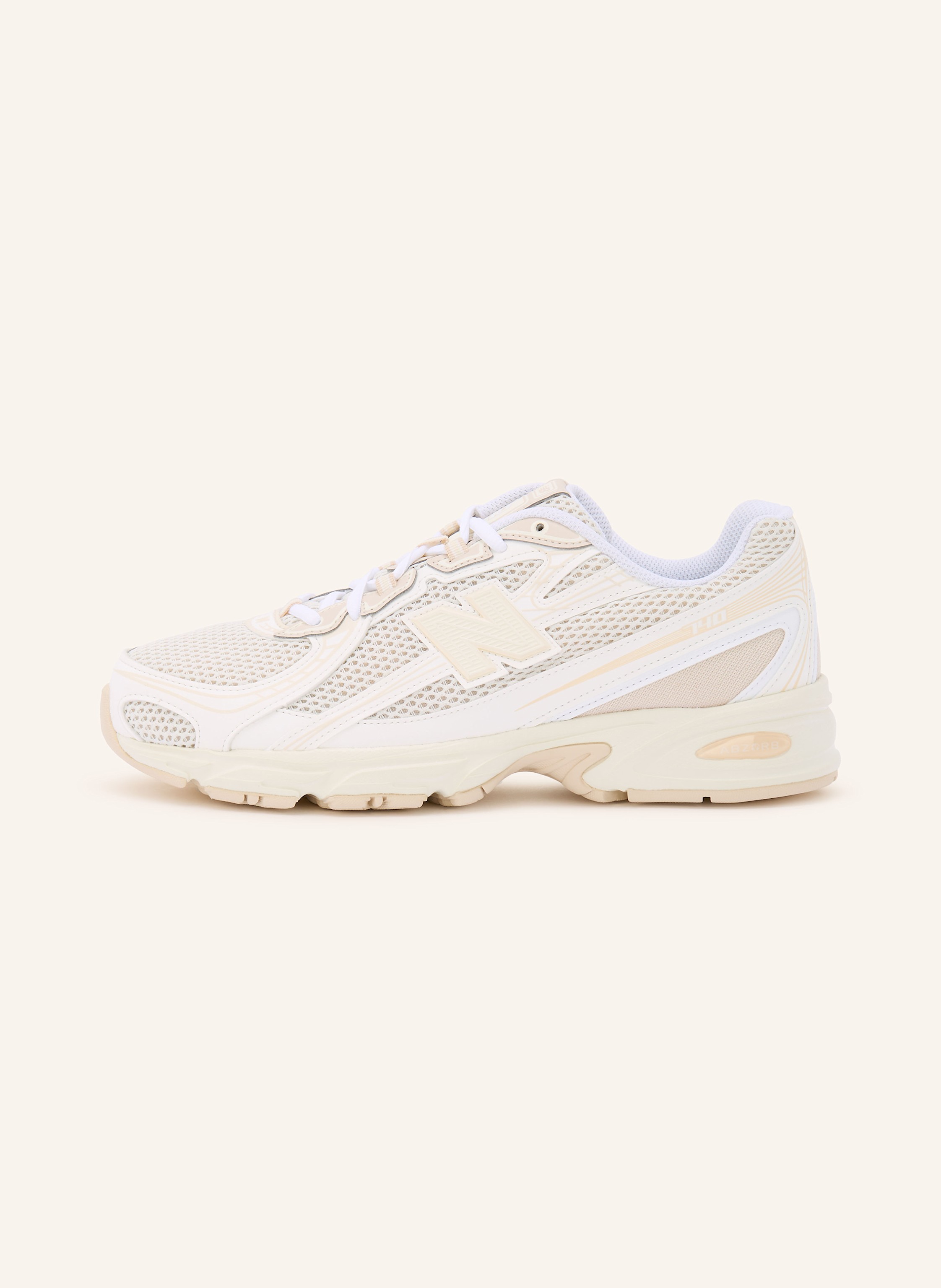 Thumbnail - New Balance Sneaker 740 beige