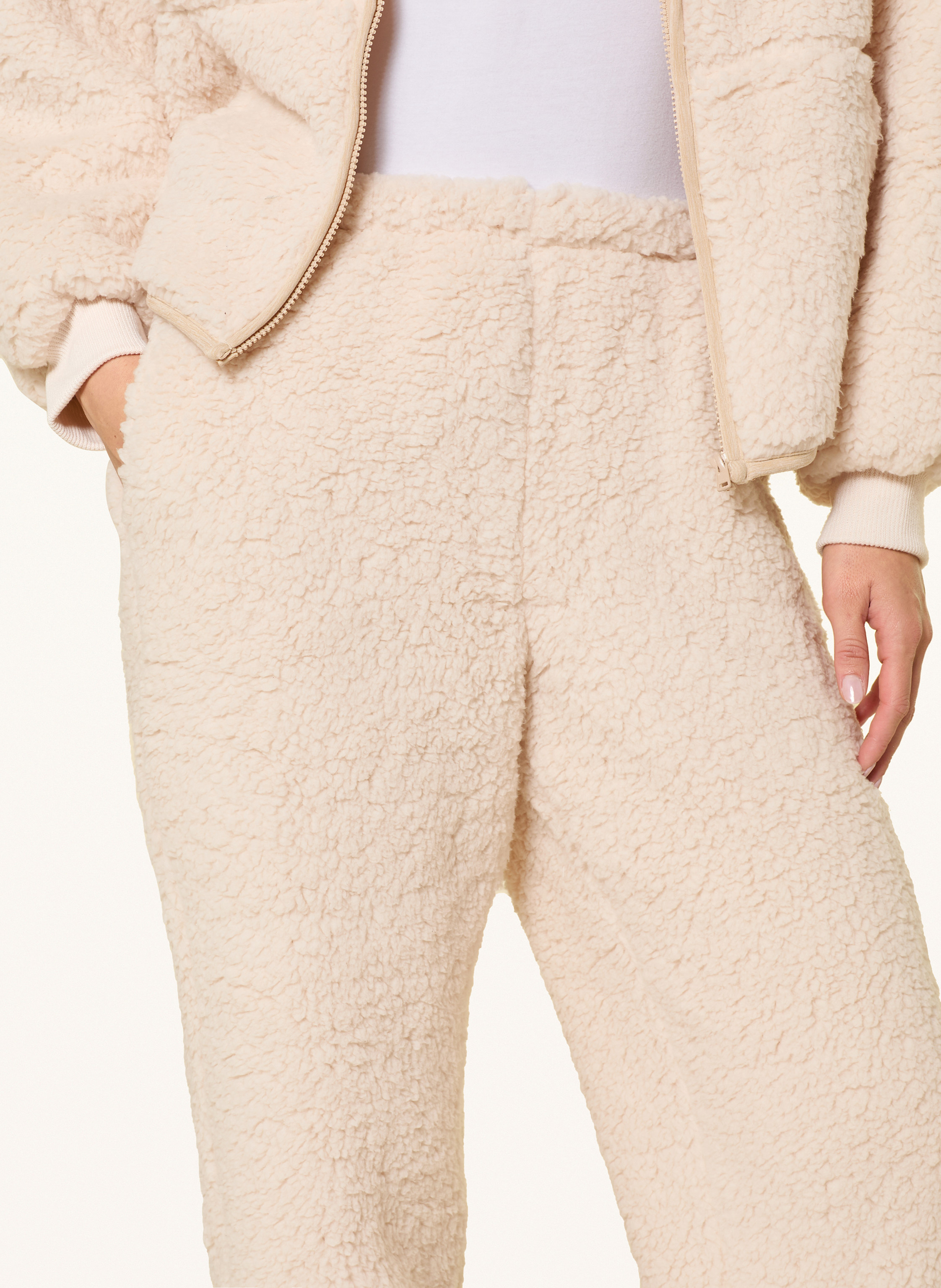 Thumbnail - Dkny Lounge-Set Chill In Style Aus Teddyfell weiss