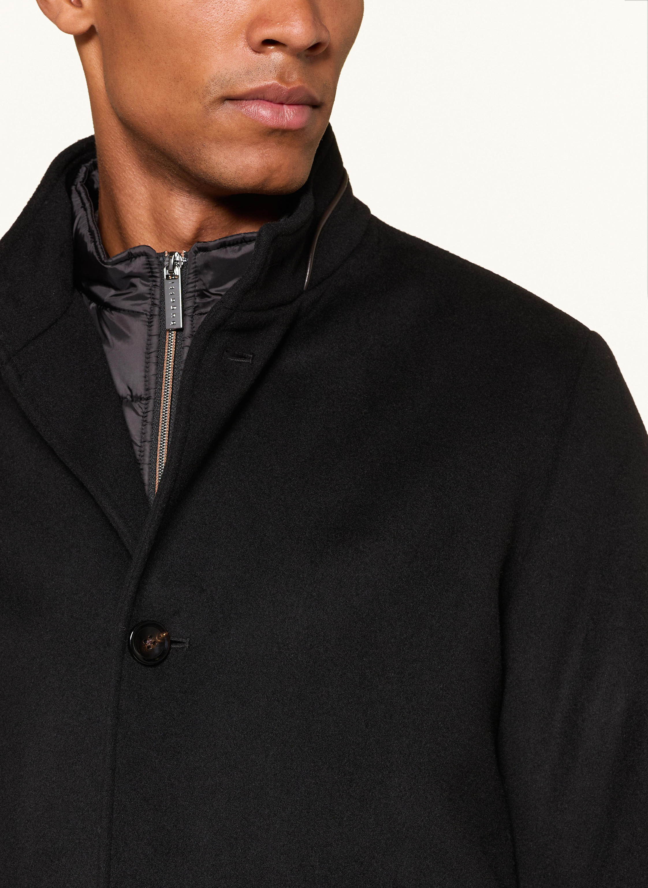 Thumbnail - Bugatti Fieldjacket Mit Blende schwarz