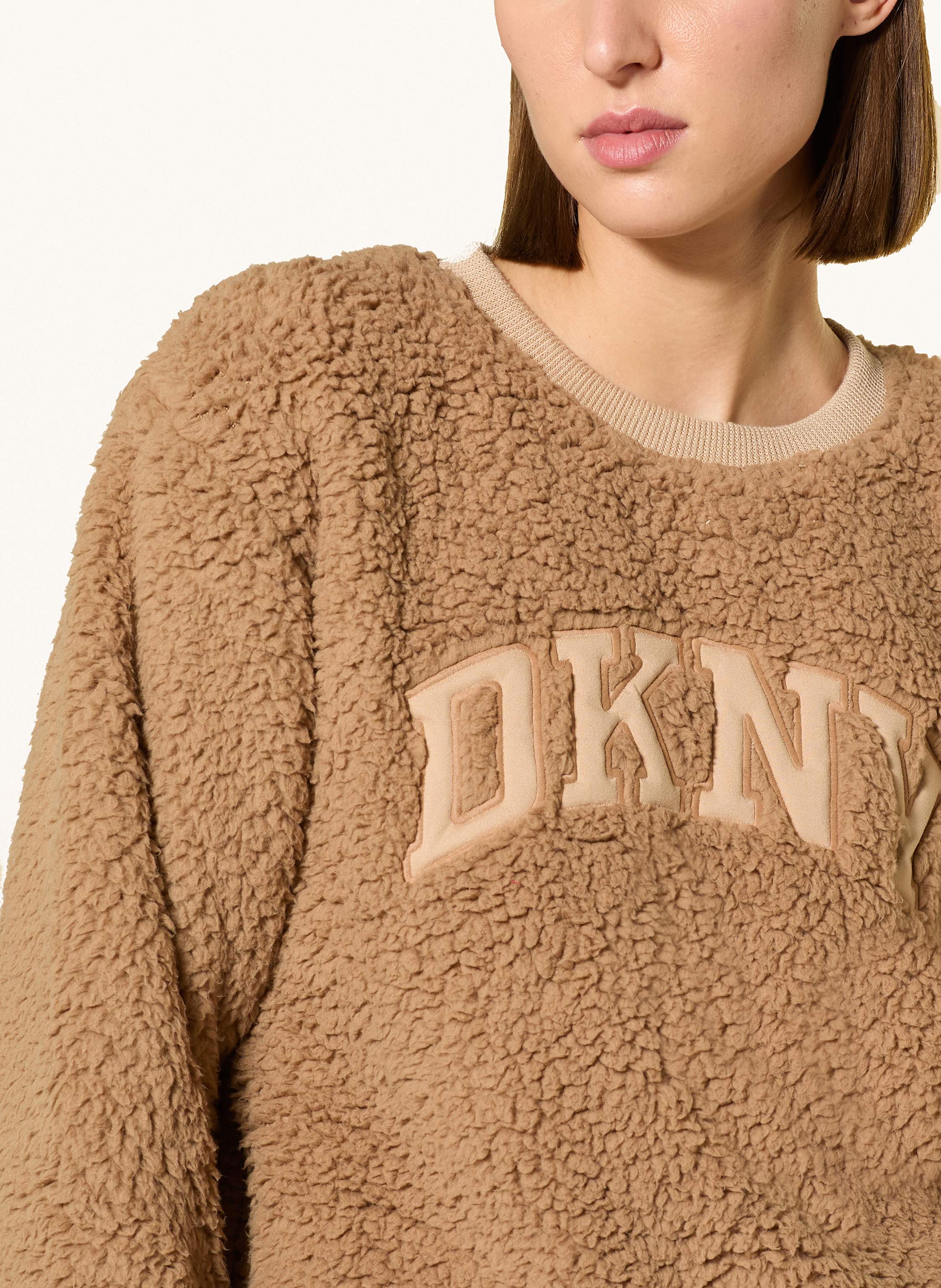 Thumbnail - Dkny Lounge-Set Chill In Style Aus Teddyfell braun